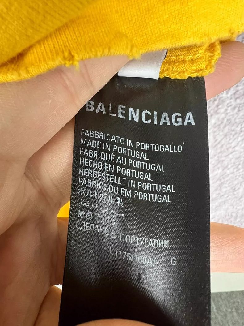 Other Balenciaga Yellow wave Coca-Cola short-sleeve Size US L / EU 52-54 / 3 - 5 Thumbnail
