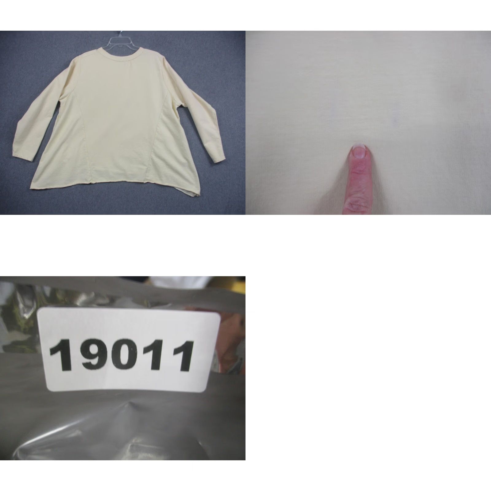 AMOMENTO Vintage Moment Womens Tunic Shirt L White 100% Cotton Pockets Italy Size L / US 10 / IT 46 - 8 Thumbnail