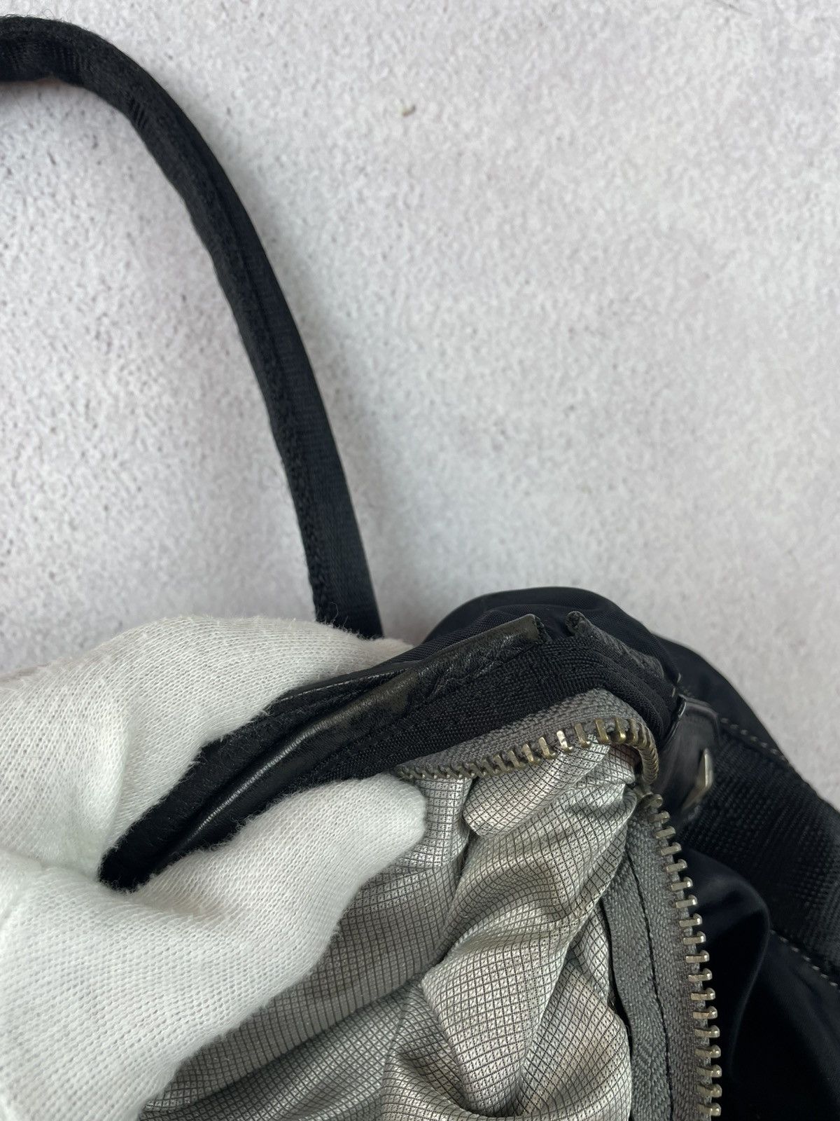 Diesel × Vintage Rare! Vintage y2k Diesel Black Bag Size ONE SIZE - 18 Thumbnail