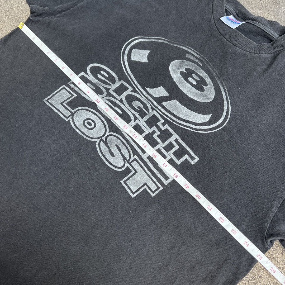 Rap Tees Very Rare Vintage 90s Eightball Lost Tee 2XL Faded hipop Size US XXL / EU 58 / 5 - 10 Thumbnail