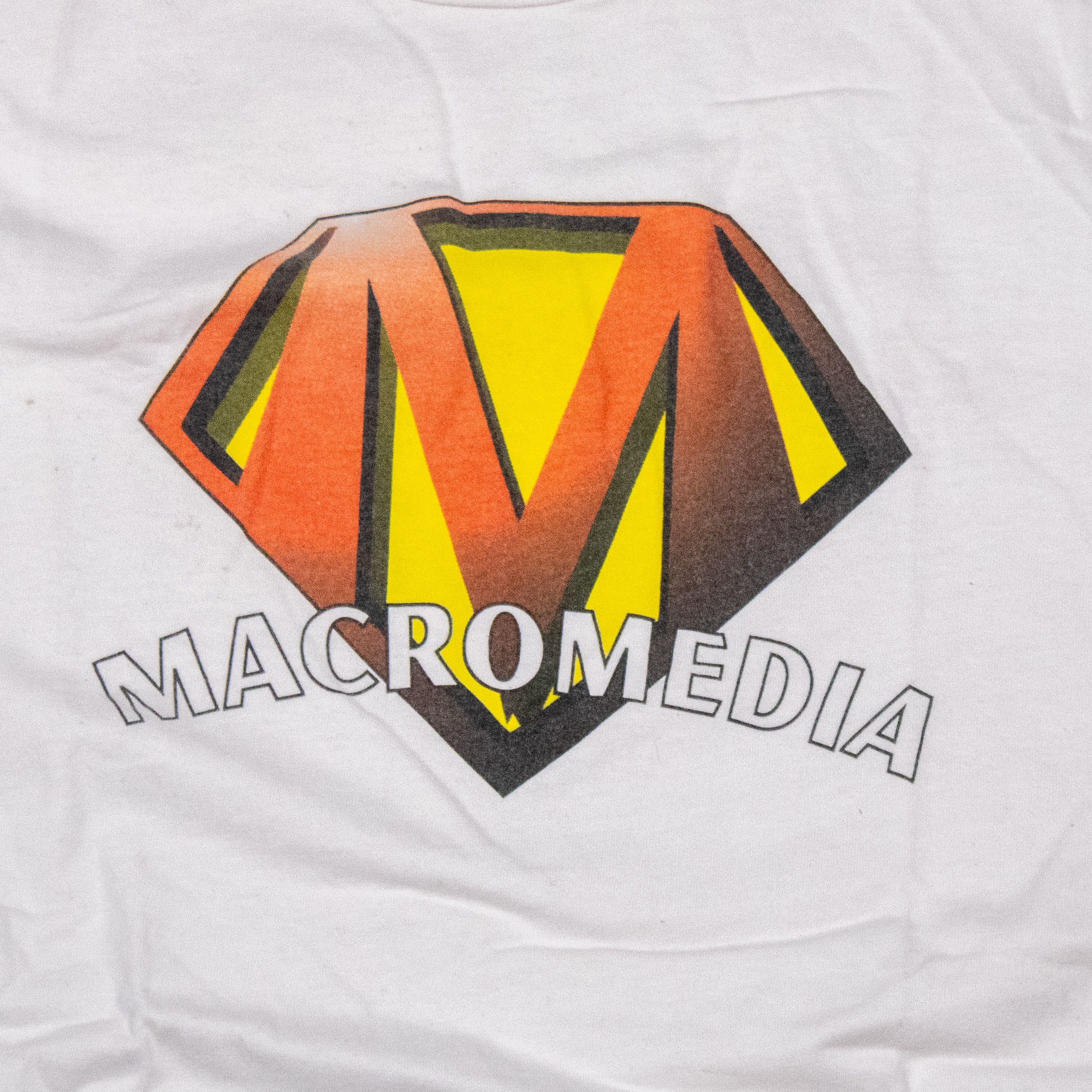 Hanes × Japanese Brand × Vintage Vintage 1990s Multimedia Superhero Single Stitch White Tee Size US XL / EU 56 / 4 - 4 Thumbnail