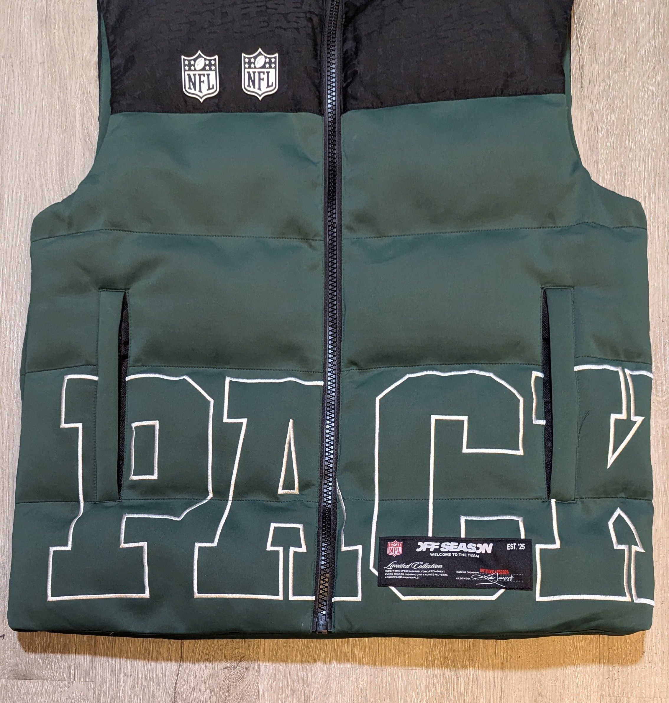 Other Green Bay Packers Off Season x NFL Unisex Puffer Vest Size US S / EU 44-46 / 1 - 2 Thumbnail