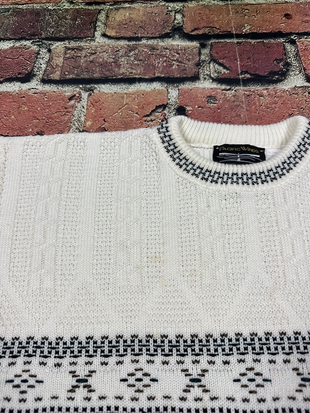 Vintage Vintage Pacific Winds Geometric Pattern Sweater Pullover Size US M / EU 48-50 / 2 - 7 Thumbnail