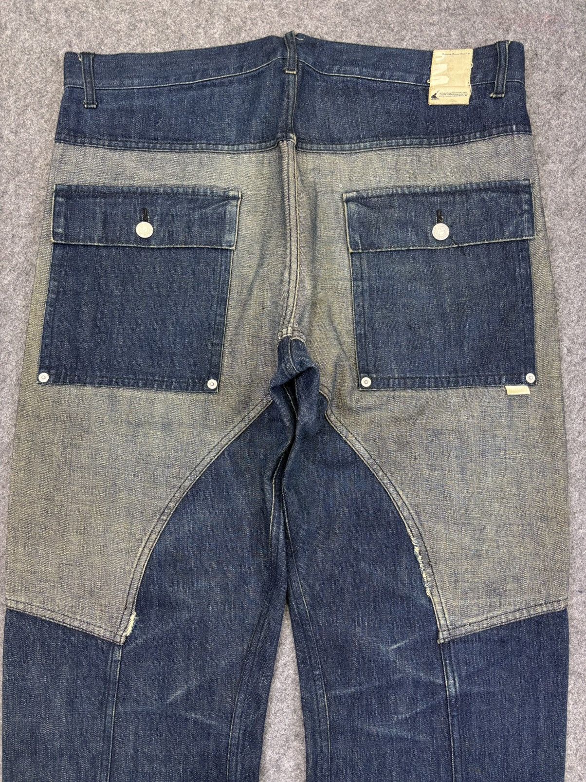 Japanese Brand COMMUNITY WORKS Japan Street Fashion Designer Denim F887 Size US 36 / EU 52 - 8 Thumbnail