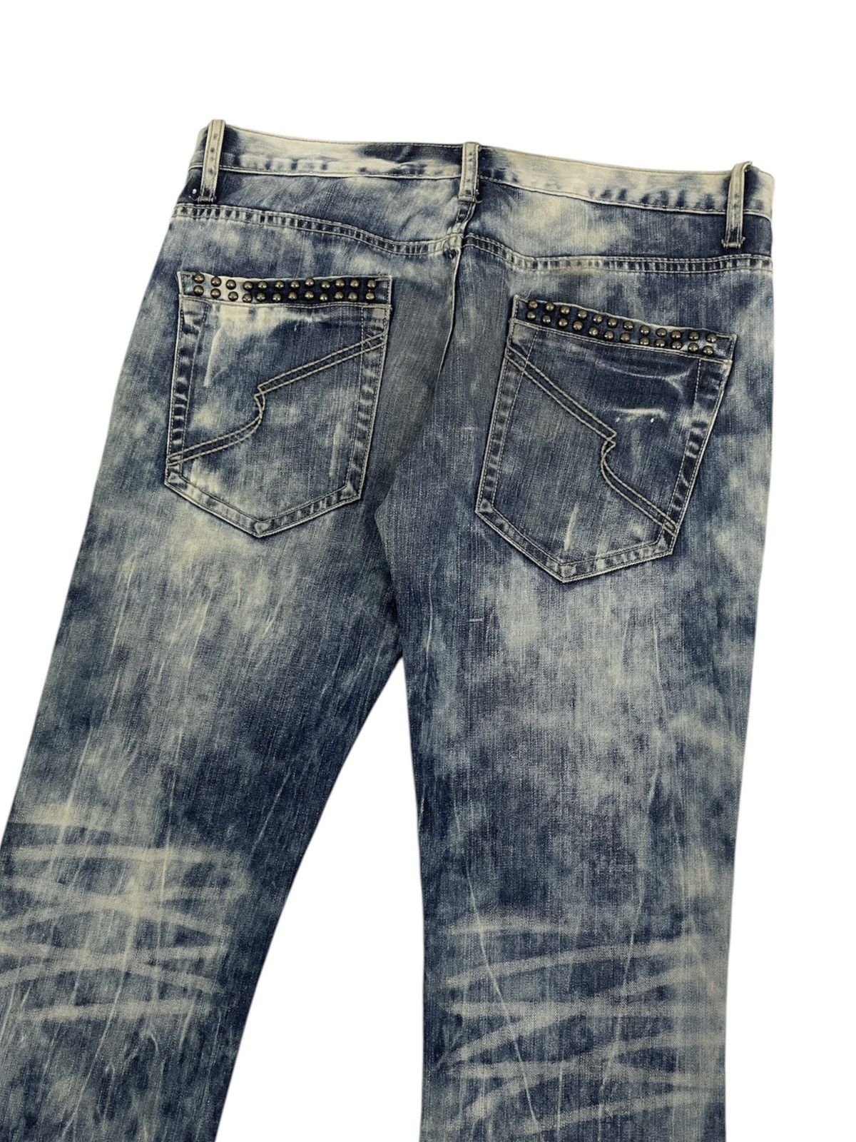 semanticdesign Semantic Design Japan Acid Wash Flare Jeans Size US 35 - 1 Thumbnail