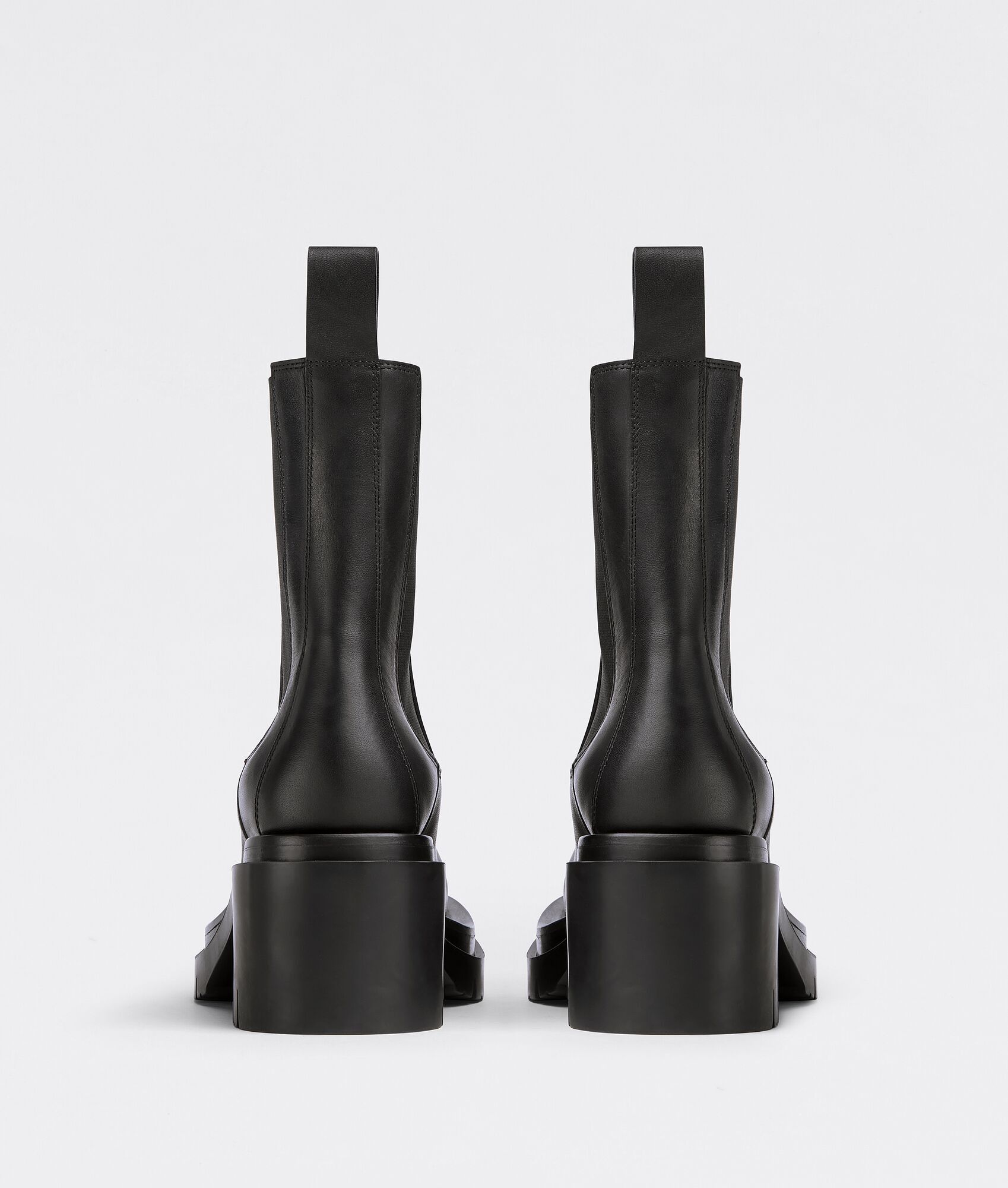 Bottega Veneta o1s1rm1025 Lug Chelsea Boots in Black Size US 8.5 / IT 38.5 - 3 Thumbnail