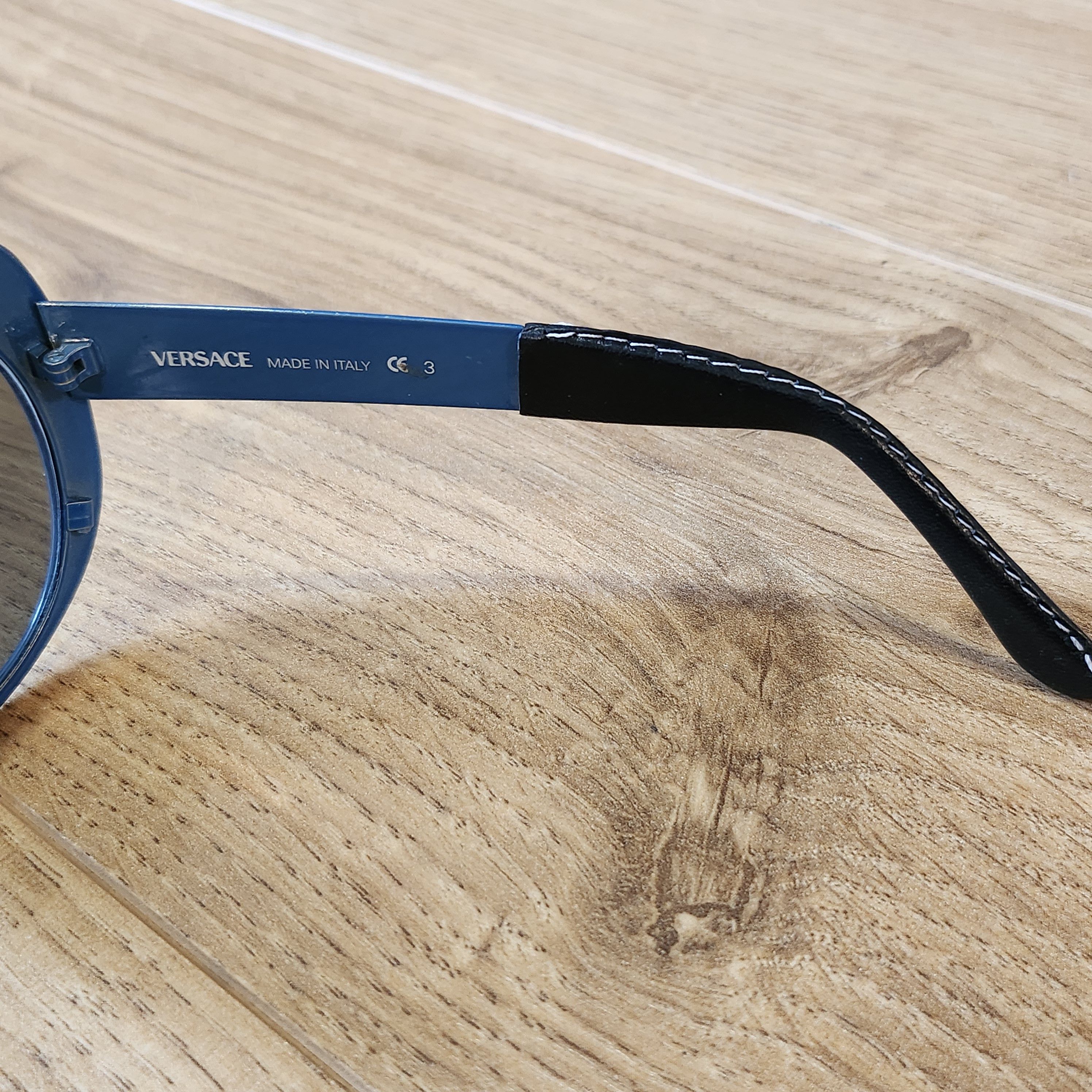 Other Versace MOD 99X\P Blue leather sunglasses Size ONE SIZE - 7 Thumbnail