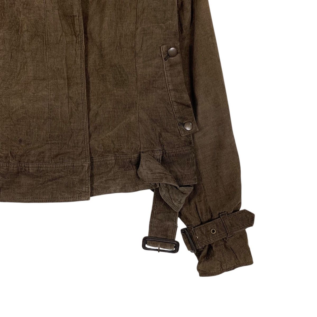 Japanese Brand UNIVERSAL LANGUAGE Crop Belted Jacket #1528-C68 Size XS / US 0-2 / IT 36-38 - 4 Thumbnail