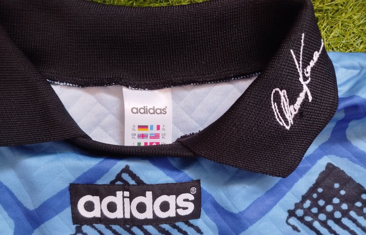 Adidas Adidas 1995/1997 vintage football goalkeeper Kahn shirt Size US XL / EU 56 / 4 - 3 Thumbnail