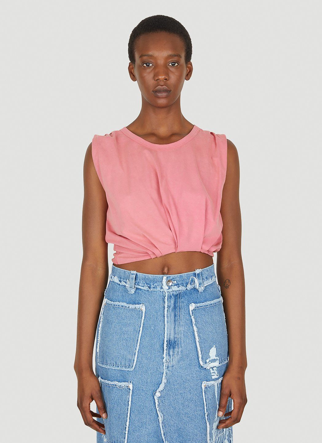 Lourdes Gathered Top Size S / US 4 / IT 40 - 1 Thumbnail