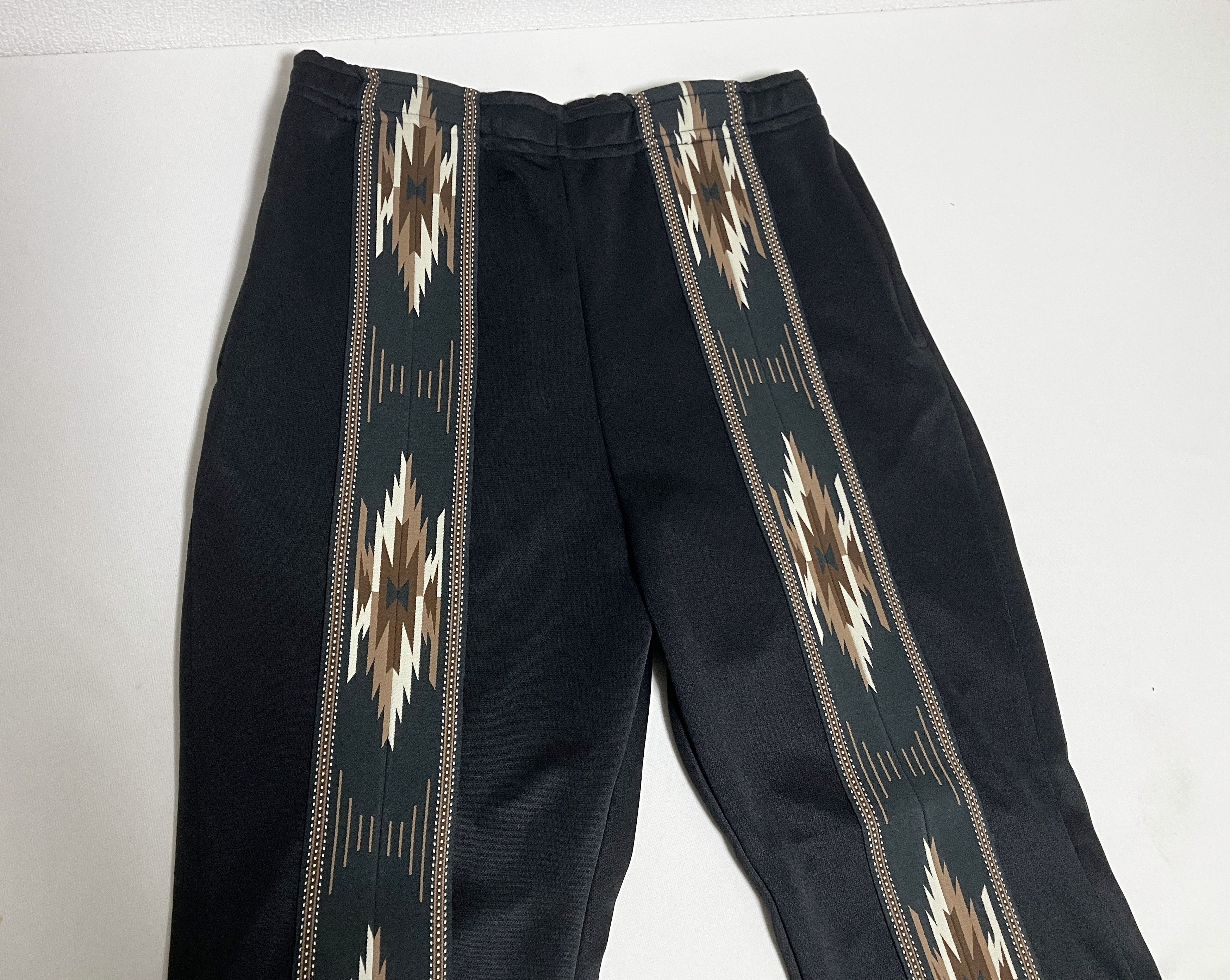 Kapital KAPITAL smooth jersey KOCHI & ZEPHYR track pants new black Size US 34 / EU 50 - 13 Thumbnail