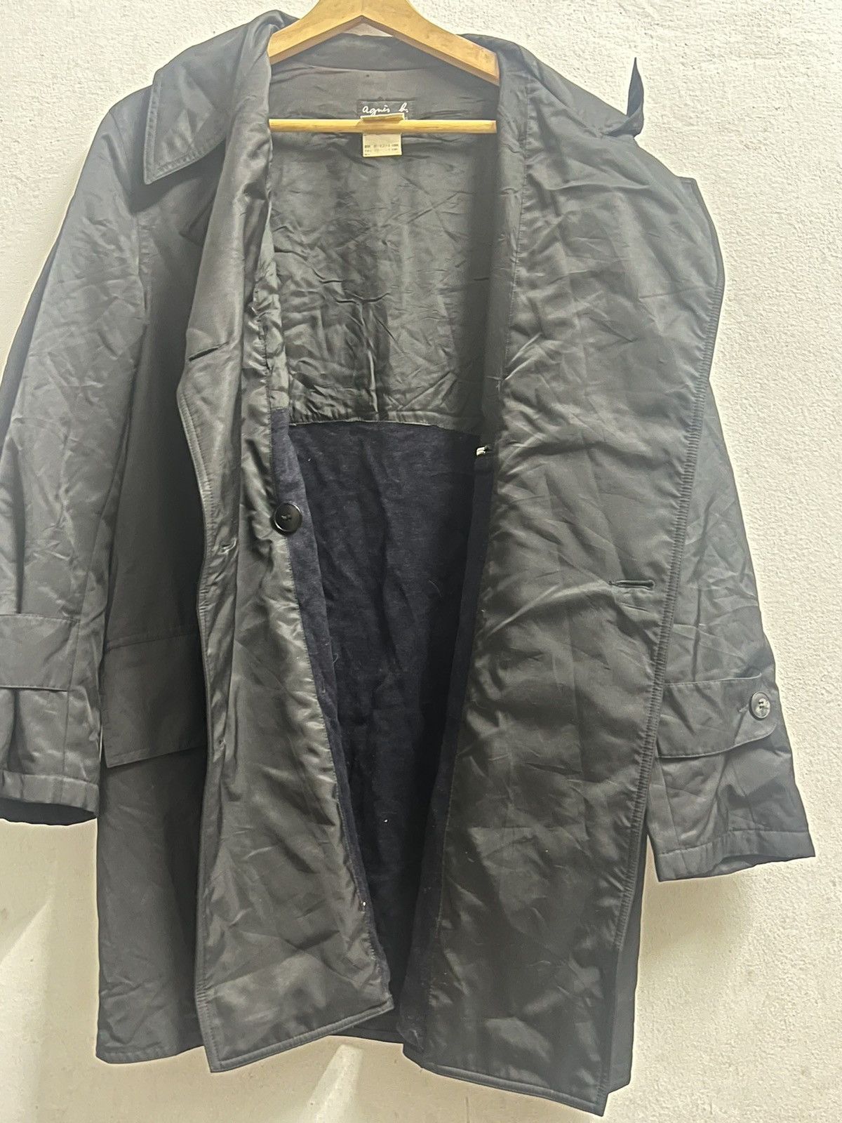 agnes b. Agnes B. long jacket double breasted Size US L / EU 52-54 / 3 - 9 Thumbnail