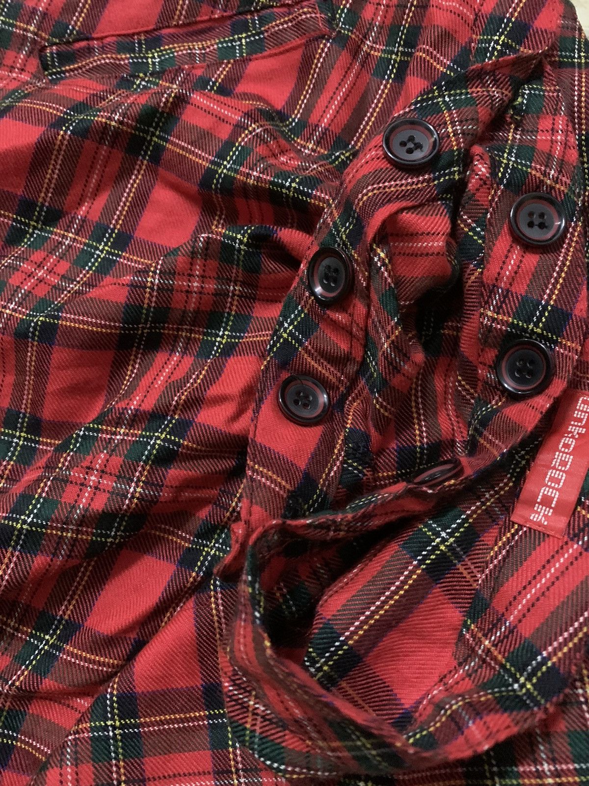 Seditionaries Japanese Ankorock Gothic Punk Red Tartan Skirt Size 28" / US 6 / IT 42 - 8 Thumbnail
