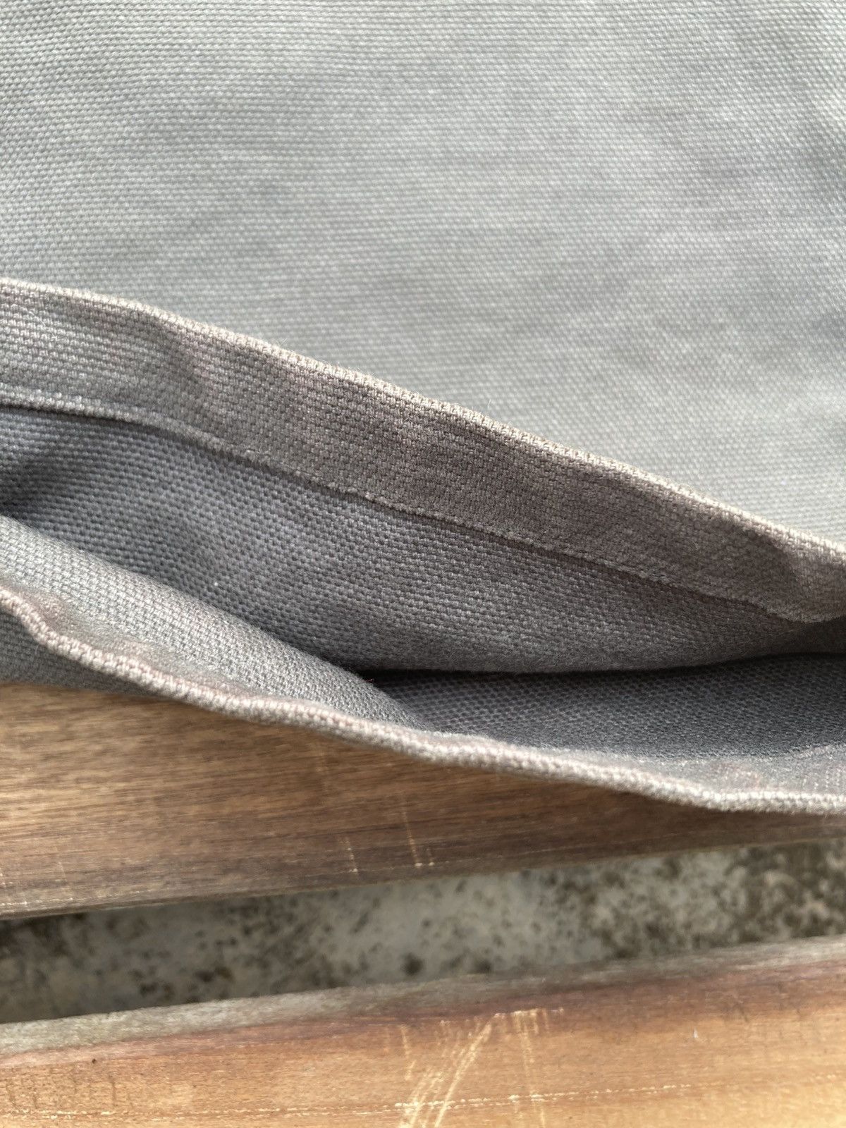 Yohji Yamamoto Y's Yohji Yamamoto Green/Grey Khaki Pockets Casual Pants Size US 31 - 13 Thumbnail