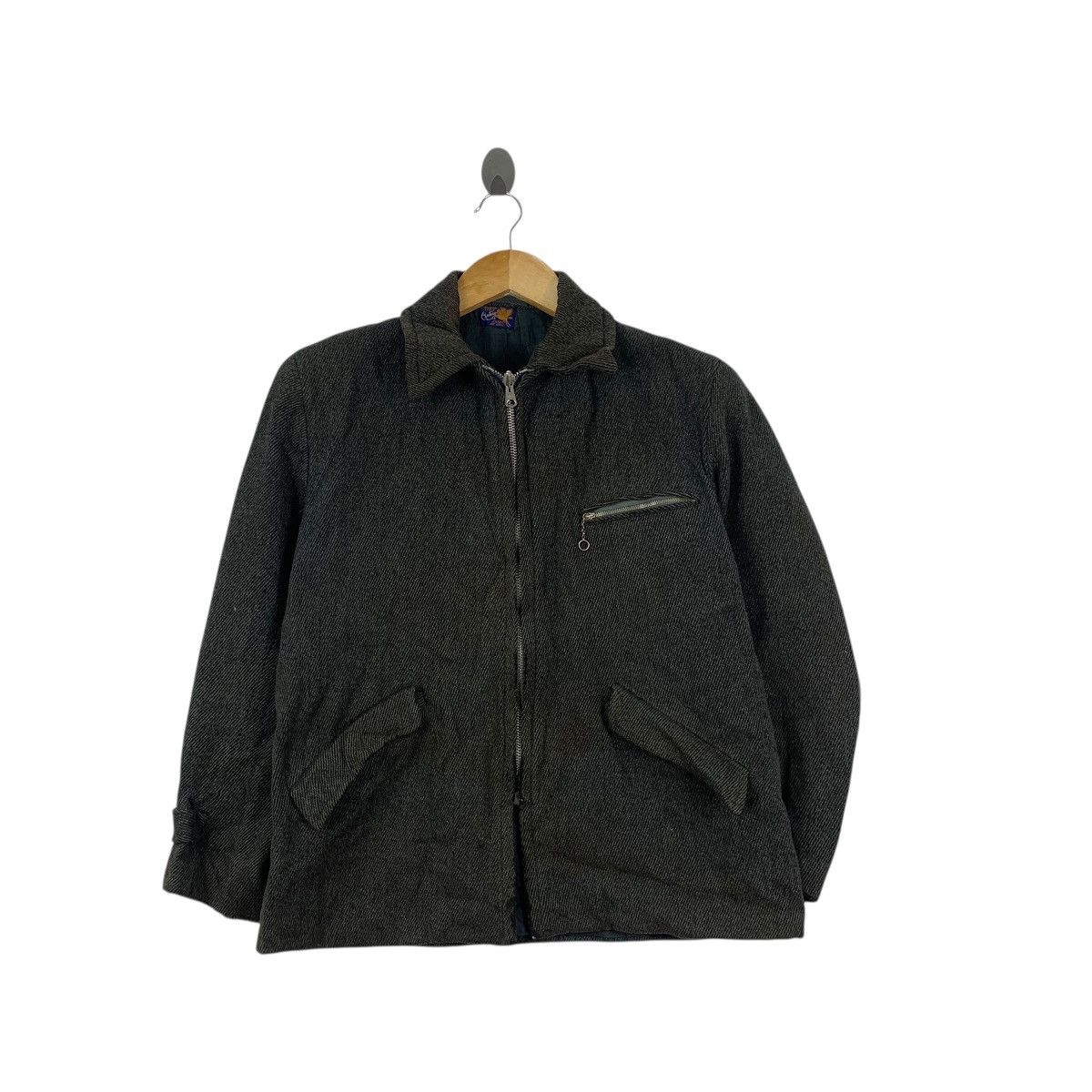 Vintage Vintage 80s CENTURY EXTRA DE LUXE Minimalist Design Jacket Size M / US 6-8 / IT 42-44 - 4 Thumbnail