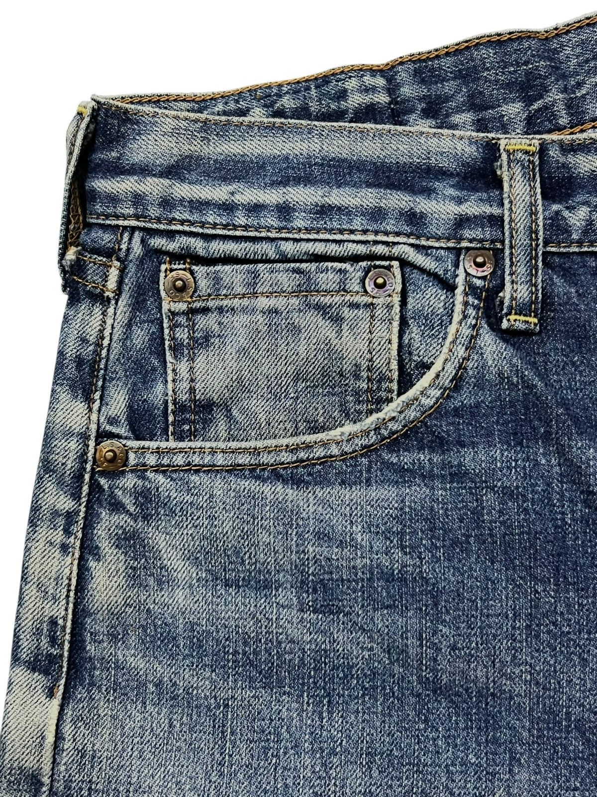 Baggy Vintage 90s Levi’s 504 japan - Faded Wash, Distressed