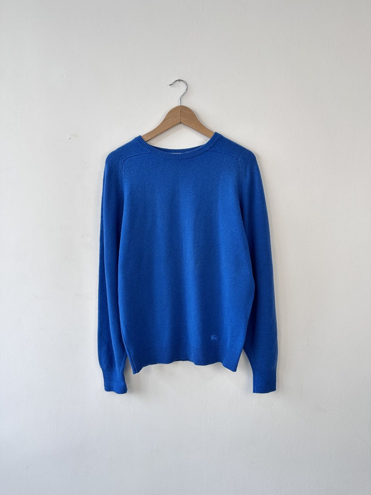 Burberry Authentic Burberrys' Crew Neck Jumper 100% Pure Lambswool Size US M / EU 48-50 / 2 - 1 Thumbnail