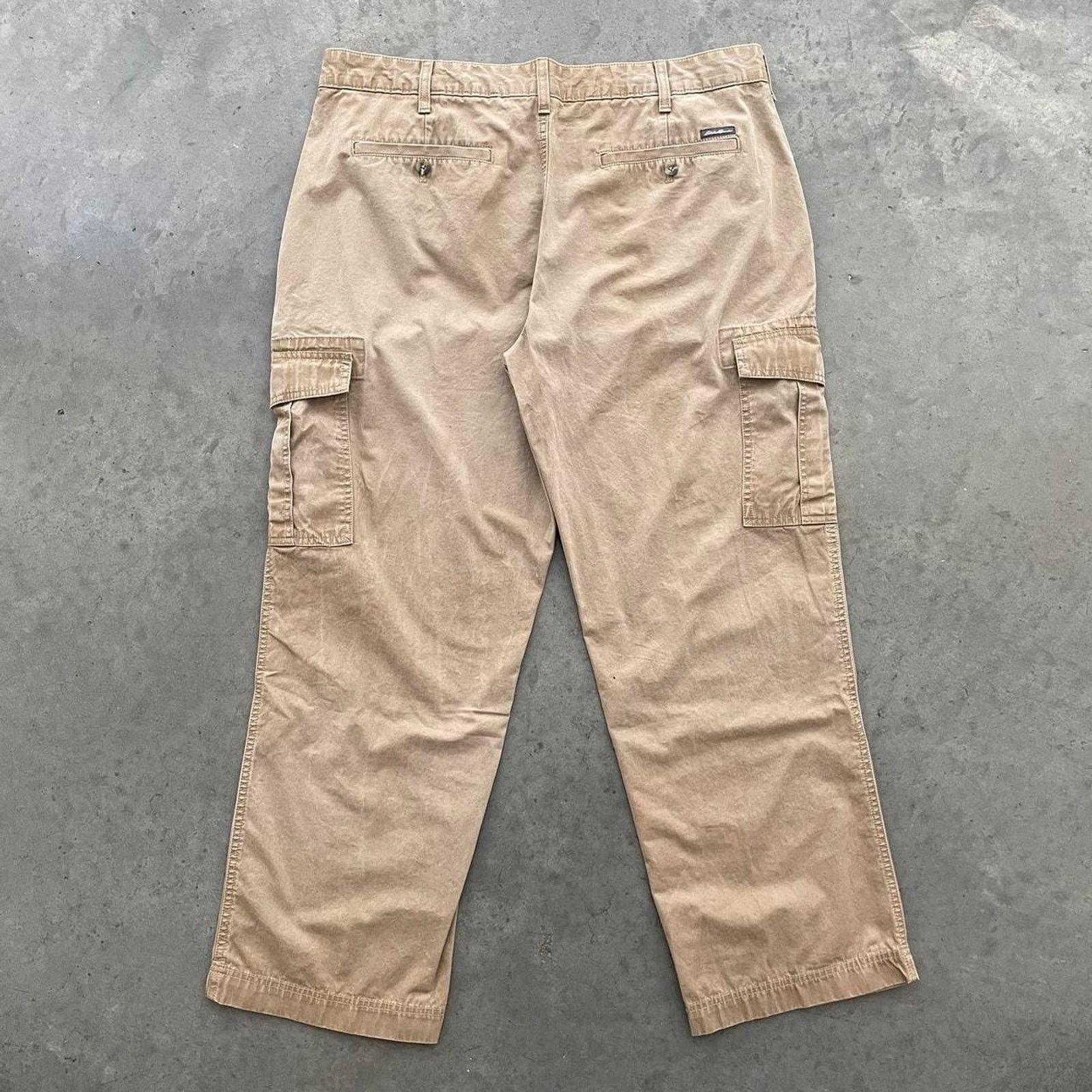 Eddie Bauer Eddie Bauer Khaki Cargo Pants Size US 38 / EU 54 - 3 Thumbnail