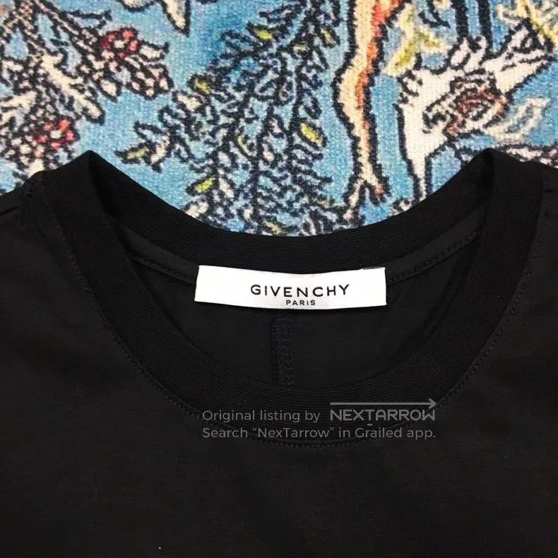 Givenchy Givenchy 2016SS Black Flamingo Short-Sleeve Shirt Size US L / EU 52-54 / 3 - 3 Thumbnail