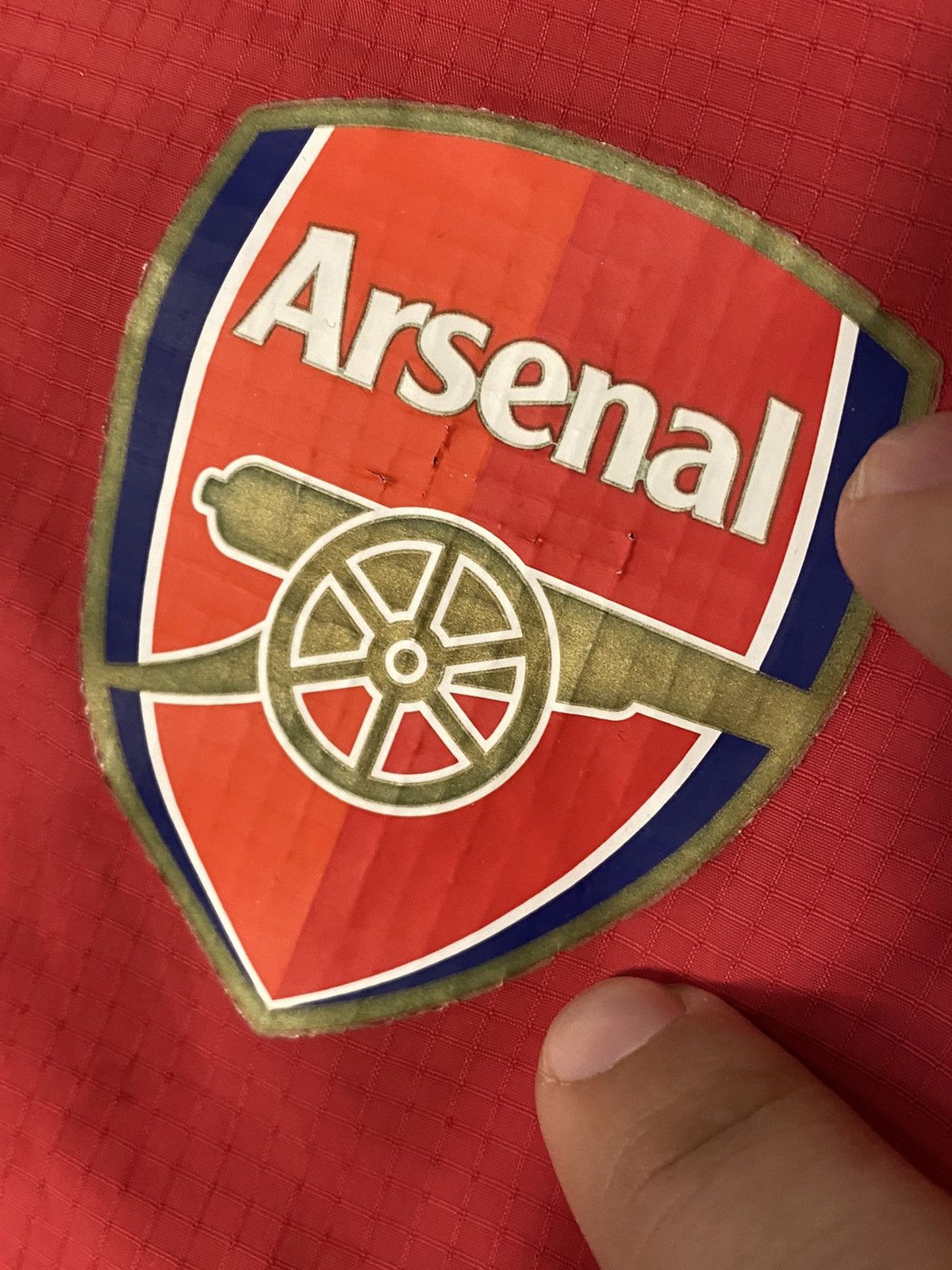 Nike × Vintage Vintage Nike Arsenal Football Jacket 1/4 Zip Hype Size US M / EU 48-50 / 2 - 6 Thumbnail