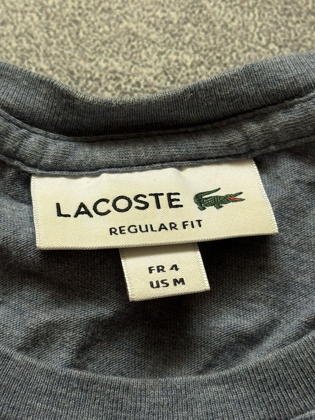 Designer × Lacoste Lacoste M blue tee T-shirt polo tank Size US M / EU 48-50 / 2 - 6 Thumbnail