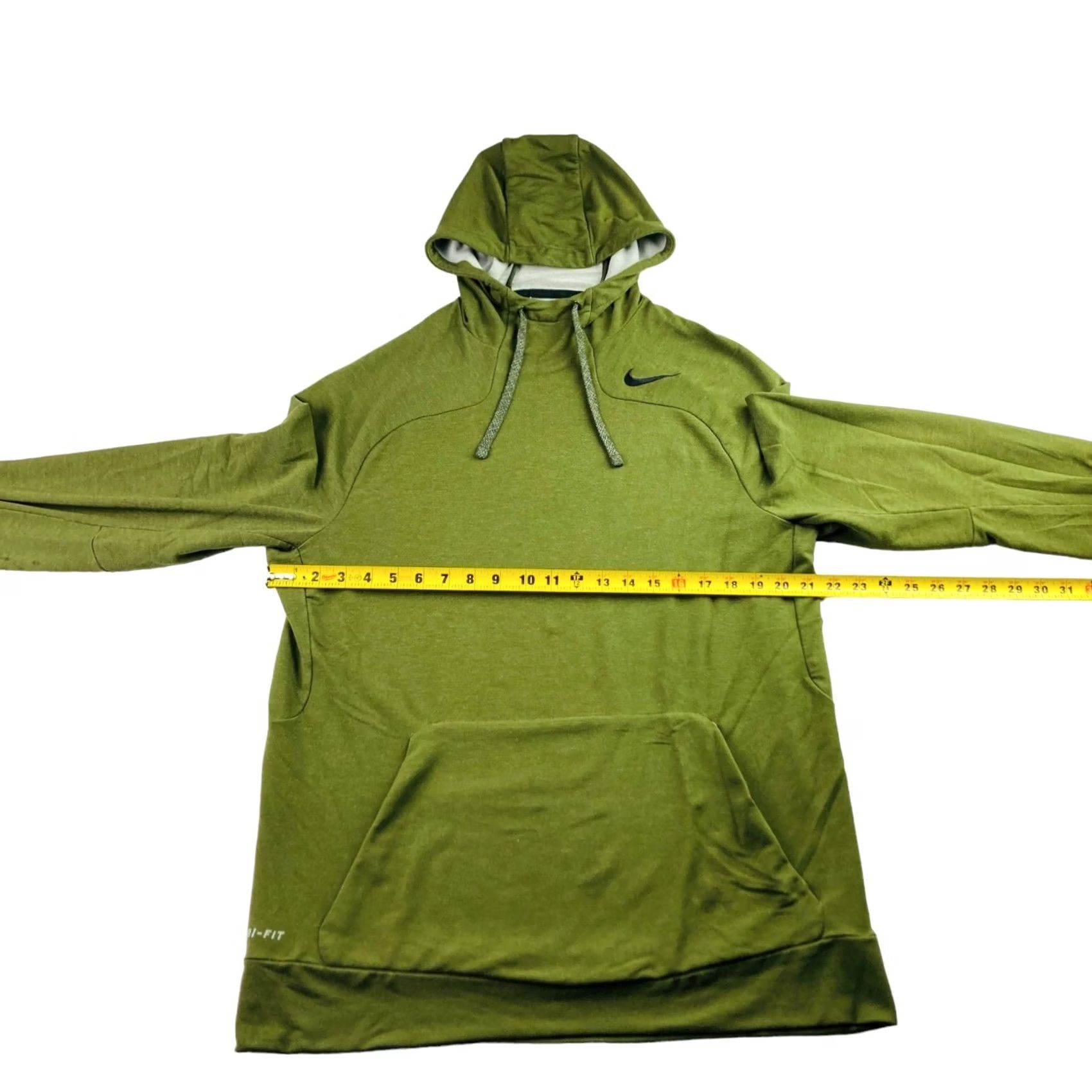 Nike VINTAGE Nike Men's Dri-Fit Hoodie Sweatshirt Green Medium Size US M / EU 48-50 / 2 - 6 Thumbnail