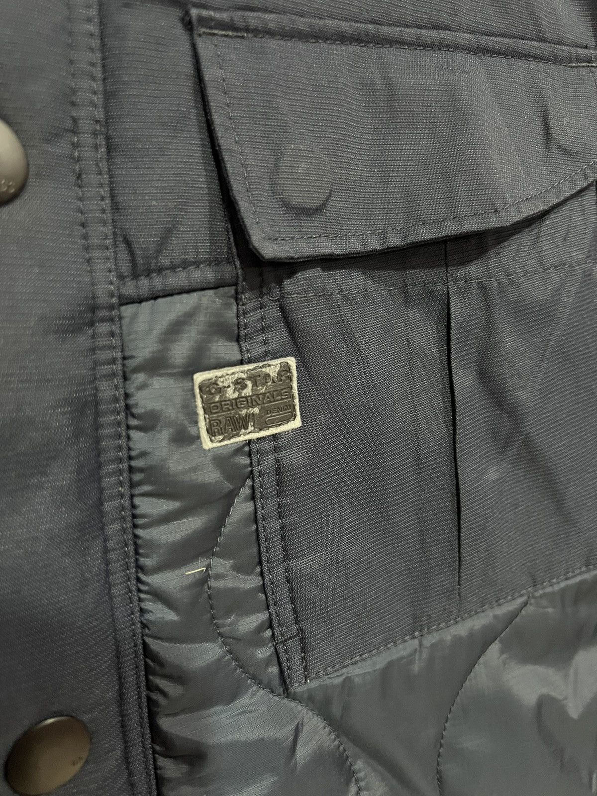 G-Star 🔥 G-STAR RAW LINE 1 CARGO QUILTED JACKET Size US M / EU 48-50 / 2 - 7 Thumbnail