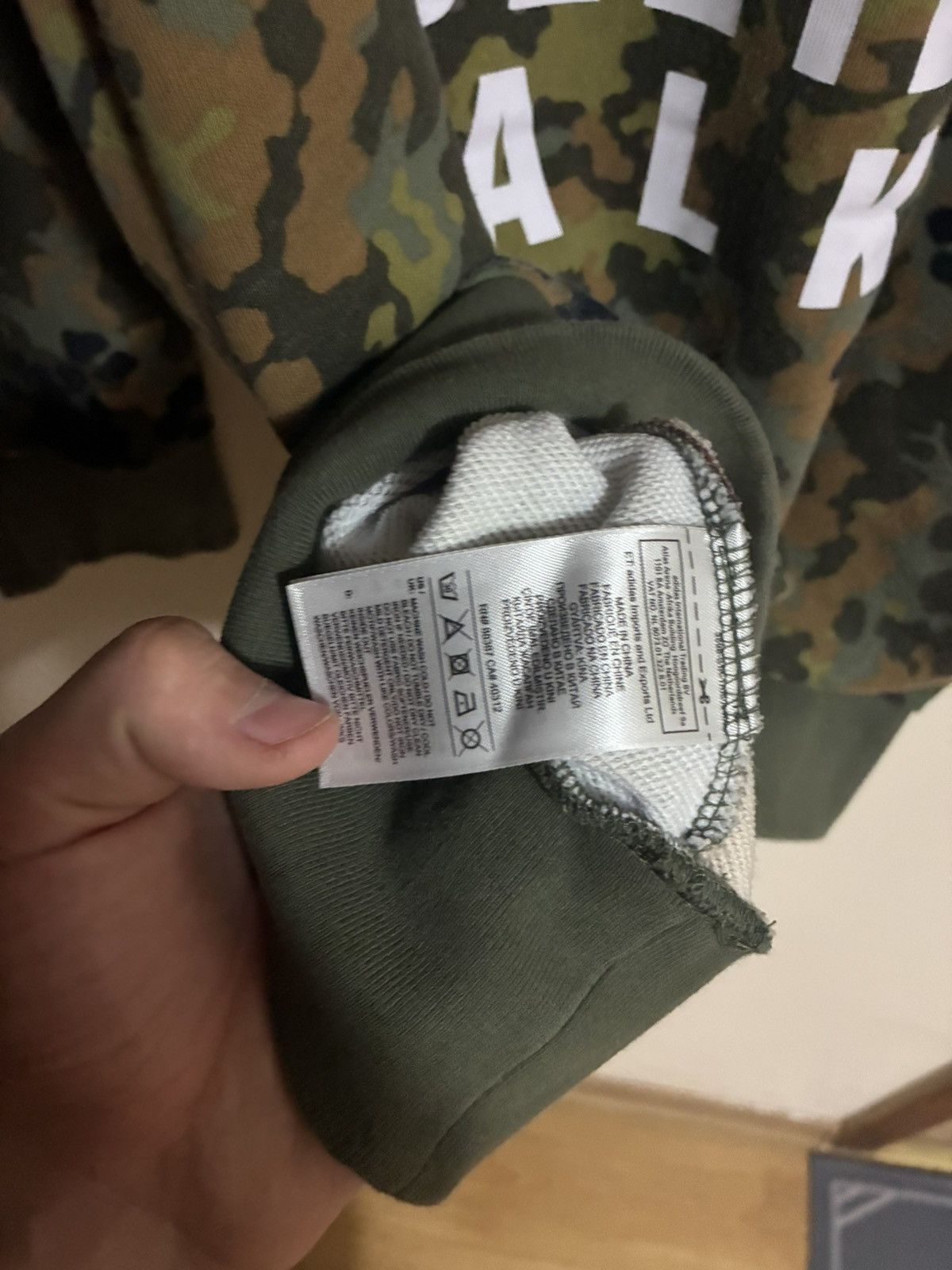 Adidas × Pharrell Adidas Originals x Pharrell Williams Hu Hiking Camo Crewneck Size US S / EU 44-46 / 1 - 10 Thumbnail