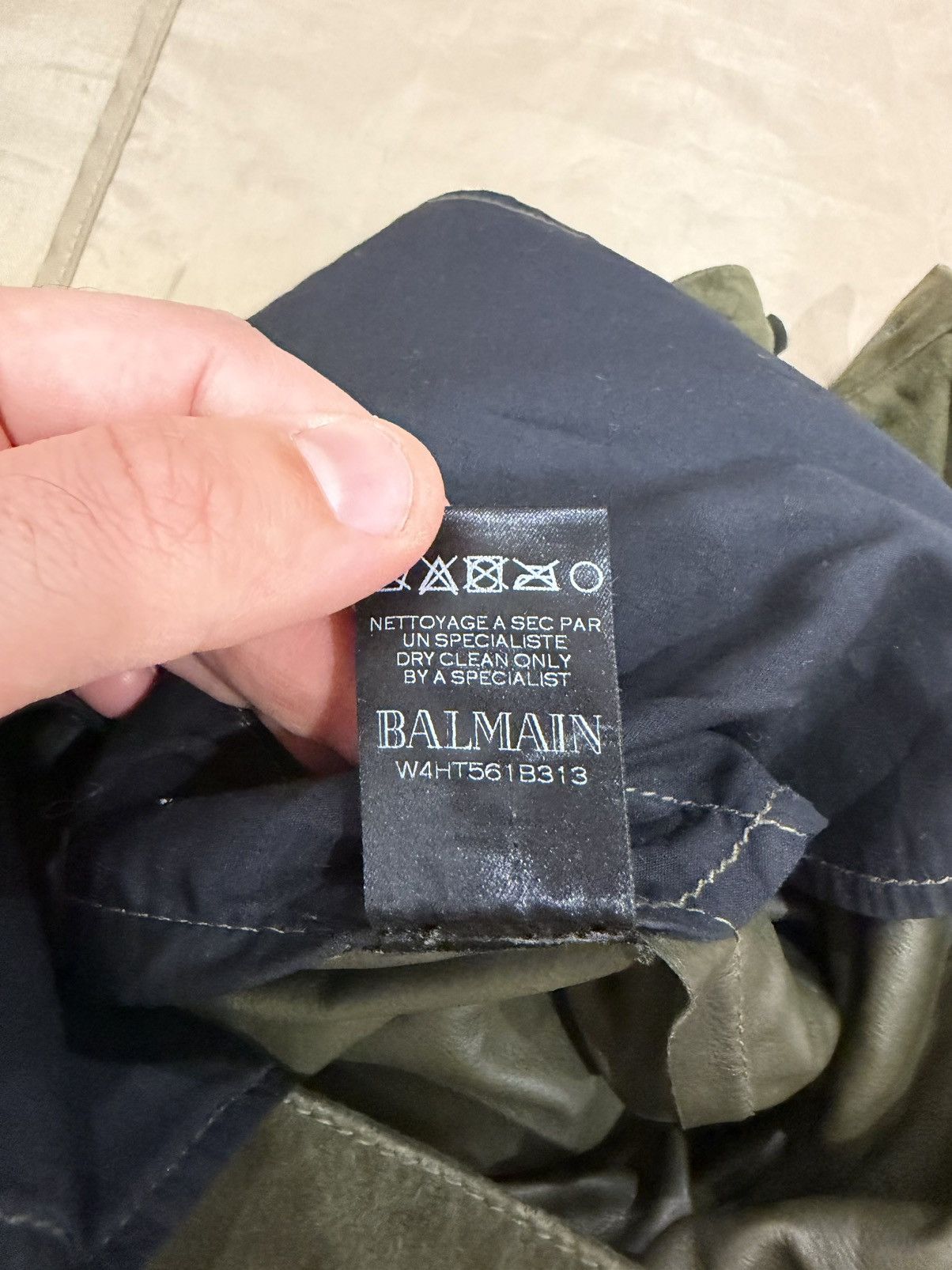 Balmain Balmain joggers suede green pants size L Size US 34 / EU 50 - 5 Thumbnail