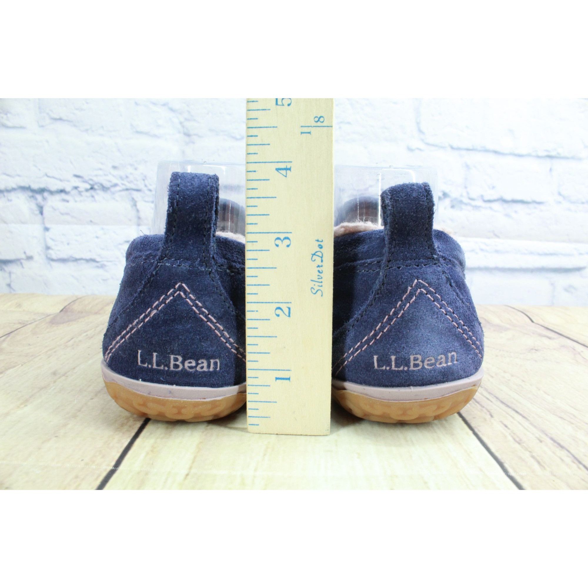 L.L. Bean LL Bean Women's Mountain Slippers Moccasin Fleece Lined 6 M Size US 6 / IT 36 - 6 Thumbnail