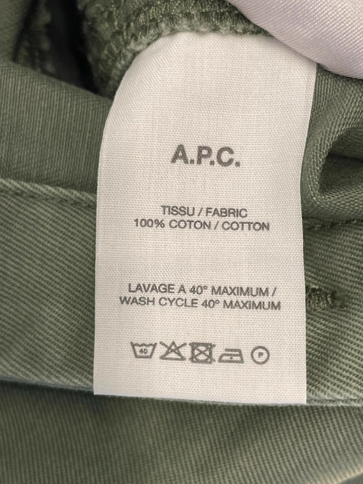 A.P.C. A.p.c Authentic military green cotton jumpsuit 36 Size 26" / US 2 / IT 38 - 5 Thumbnail