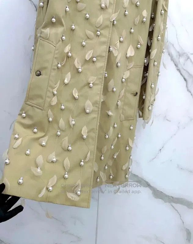 Burberry Burberry Spring Autumn Khaki Cotton Trench Coat. Size S / US 4 / IT 40 - 5 Thumbnail
