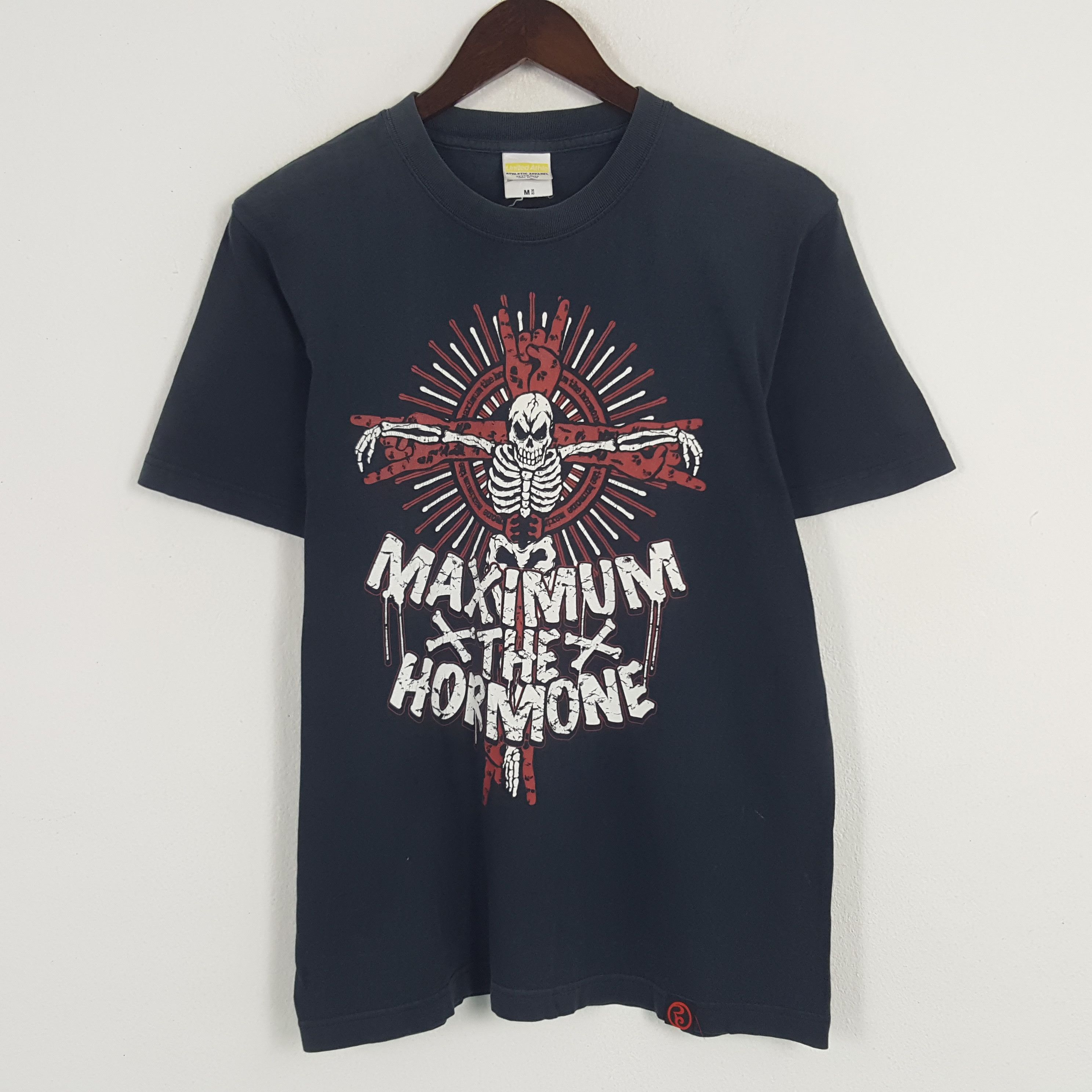 Band Tees × Vintage Vintage Maximum The Hormone Japanese Band Tshirt Size US M / EU 48-50 / 2 - 1 Thumbnail