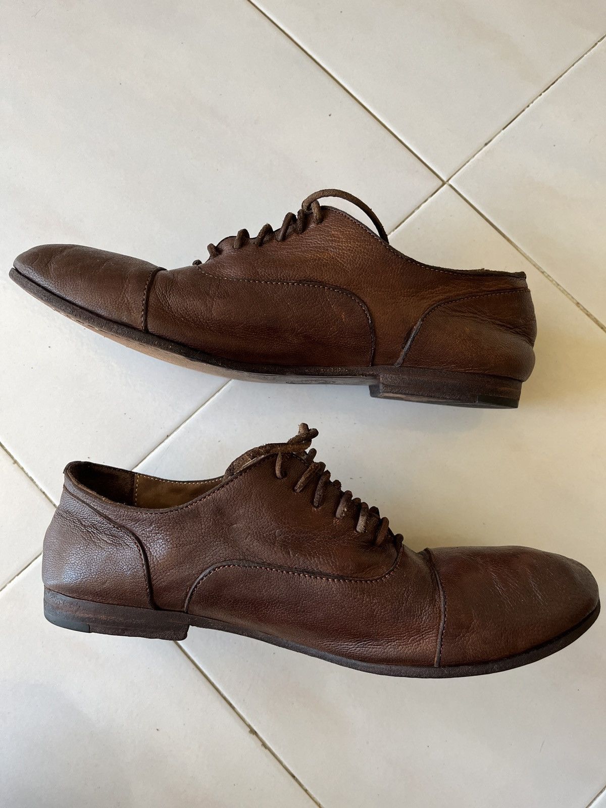 CHRISTIAN PEAU CHRISTIAN PEAU Leather Derby Guidi, christian carol poell Size US 9 / IT 39 - 10 Thumbnail