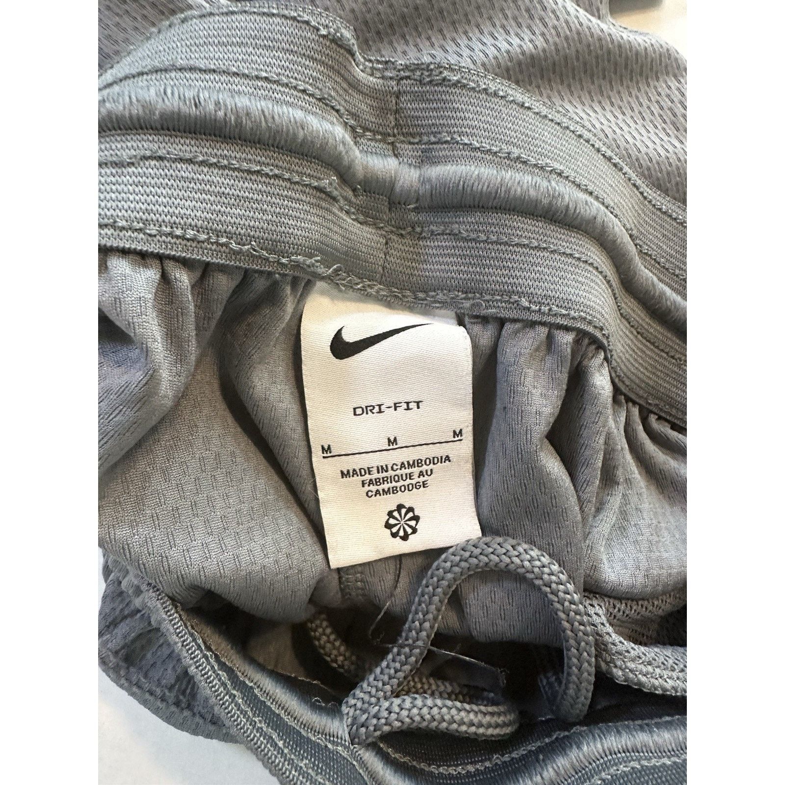 Nike Nike Icon Dri Fit Shorts Gray Medium Basketball drawstring Size US 26 / EU 42 - 4 Thumbnail