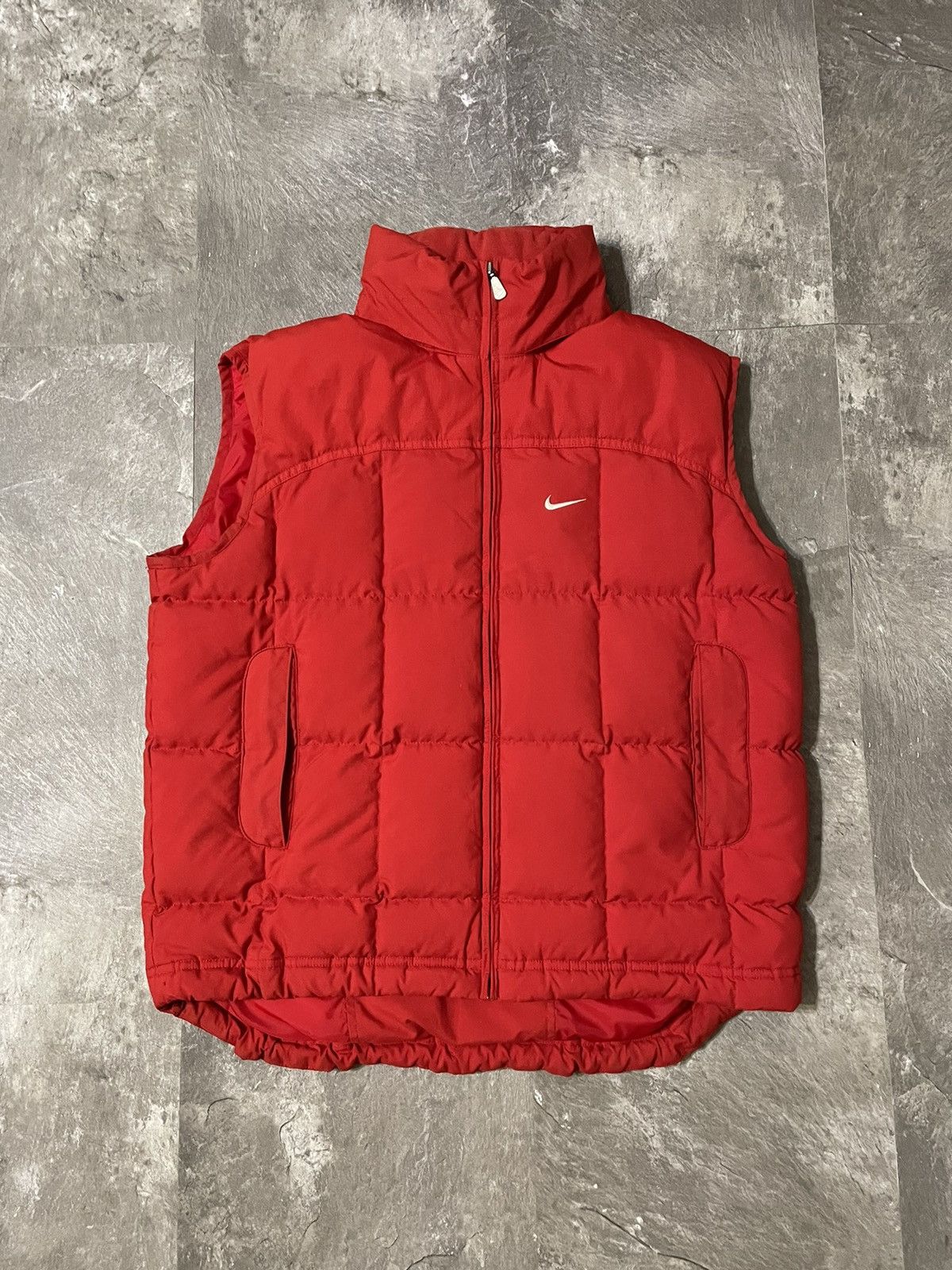 Nike Vintage Nike Y2K Puffer Down Vest Size US L / EU 52-54 / 3 - 1 Thumbnail