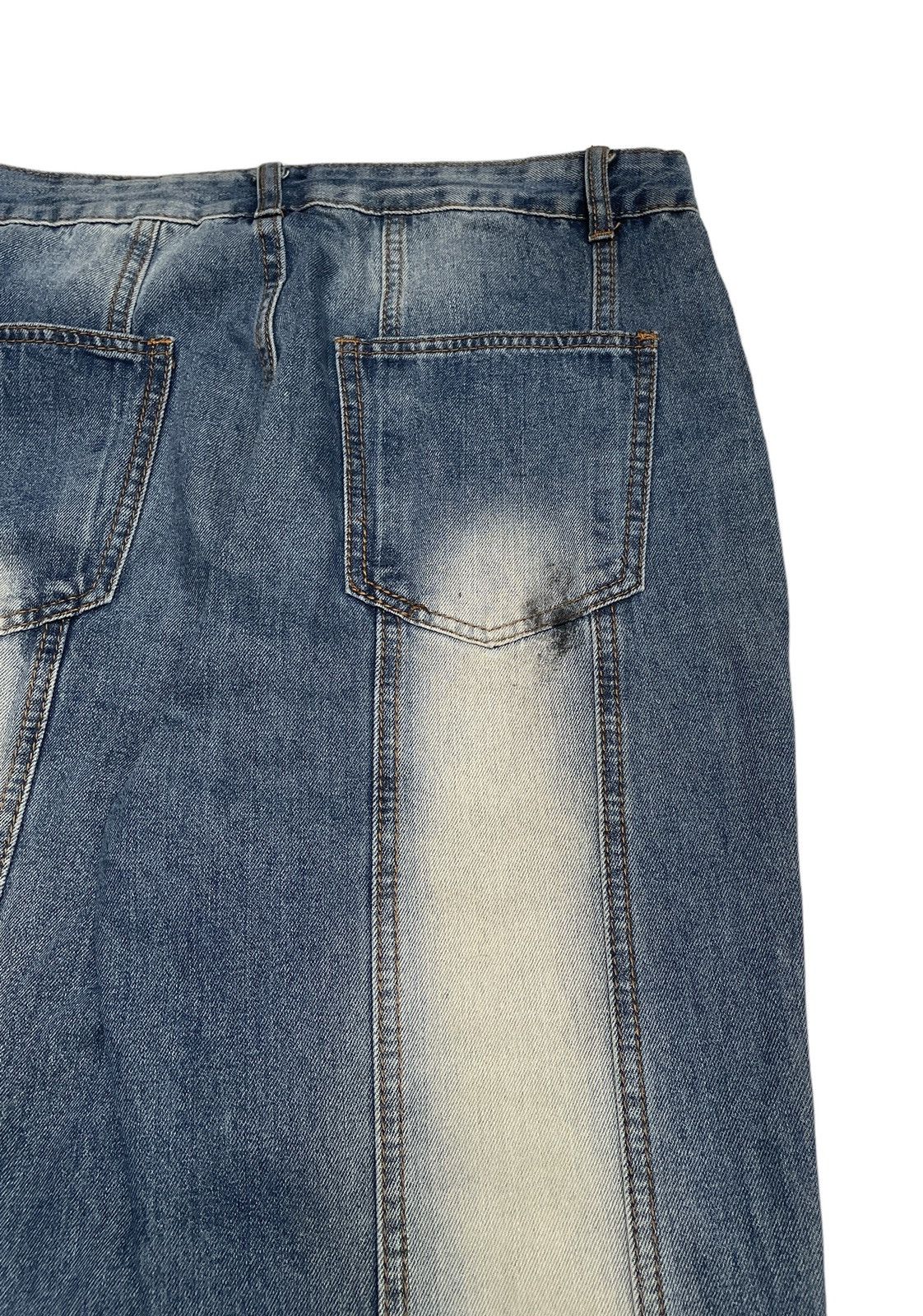 If Six Was Nine × Japanese Brand × Le Grande Bleu (L.G.B.) Very Rare Design Vintage Brand Oreeta Flared Jeans 1990s Size US 33 - 5 Thumbnail