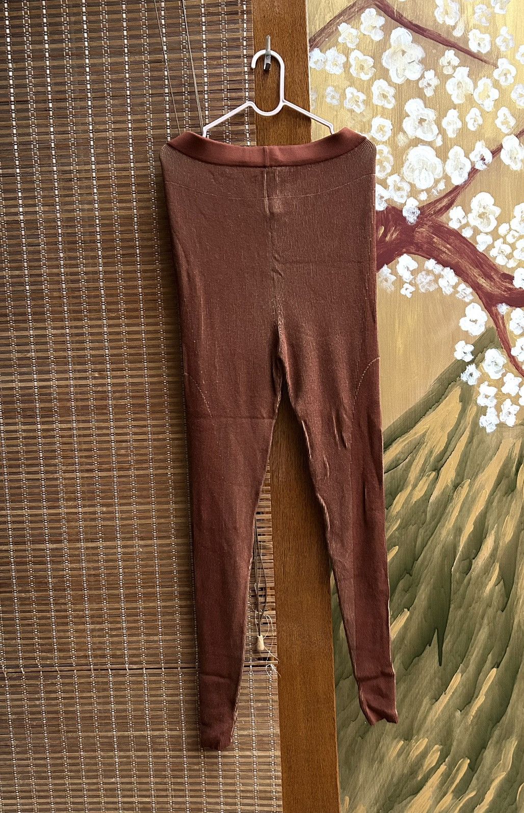 Jacquemus Jacquemus Le Legging Arancia Knit Leggings In Camel Brown Size 30" / US 8 / IT 44 - 4 Thumbnail