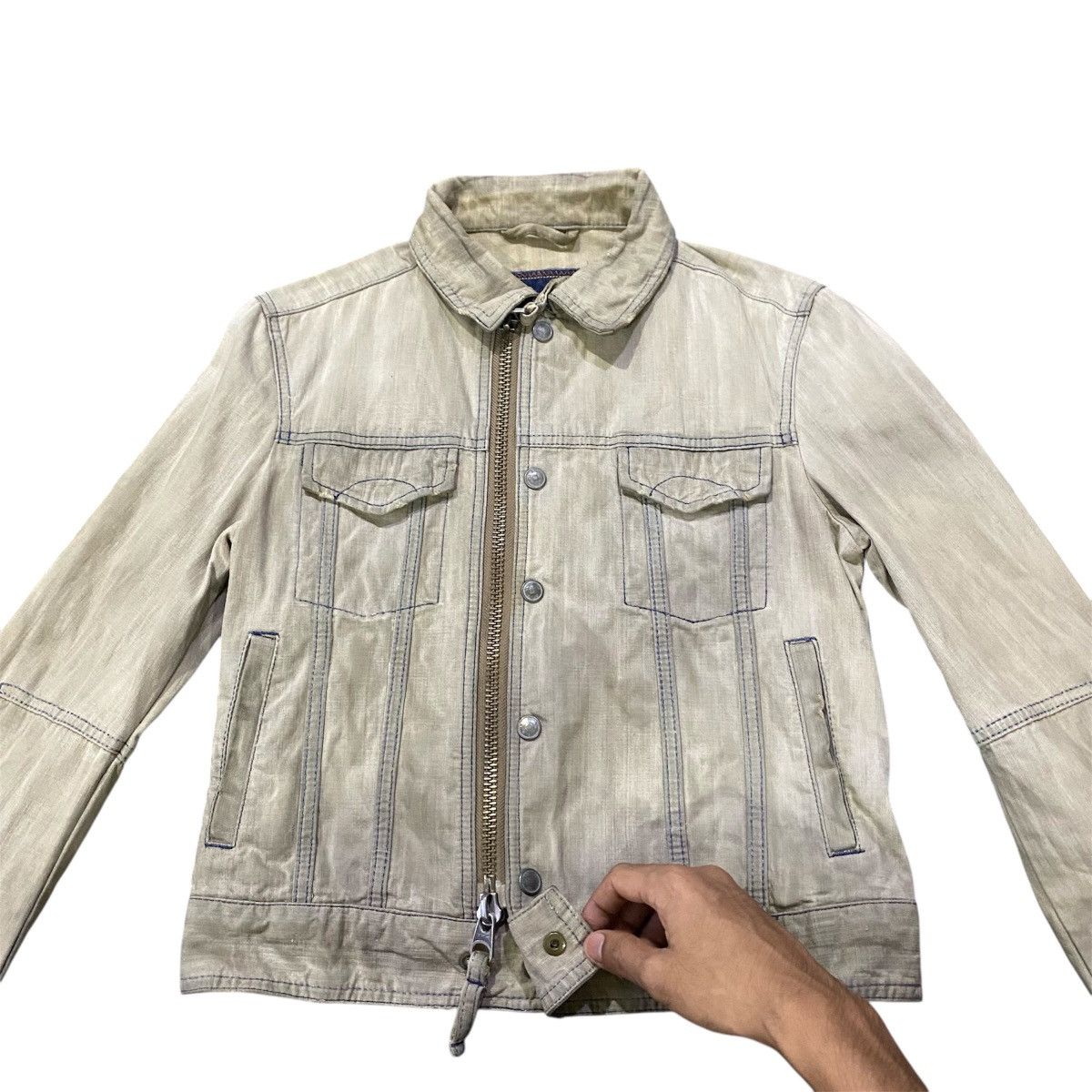 Marithe + Francois Girbaud ‼️LAST DROP‼️Marithé François Girbaud Denim Trucker Jacket Size US S / EU 44-46 / 1 - 5 Thumbnail