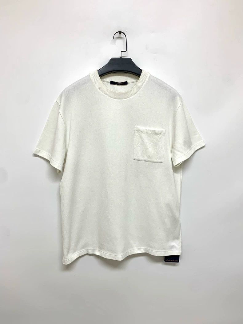 Louis Vuitton Louis Vuitton 24 New White Short Sleeve Size US L / EU 52-54 / 3 - 1 Thumbnail