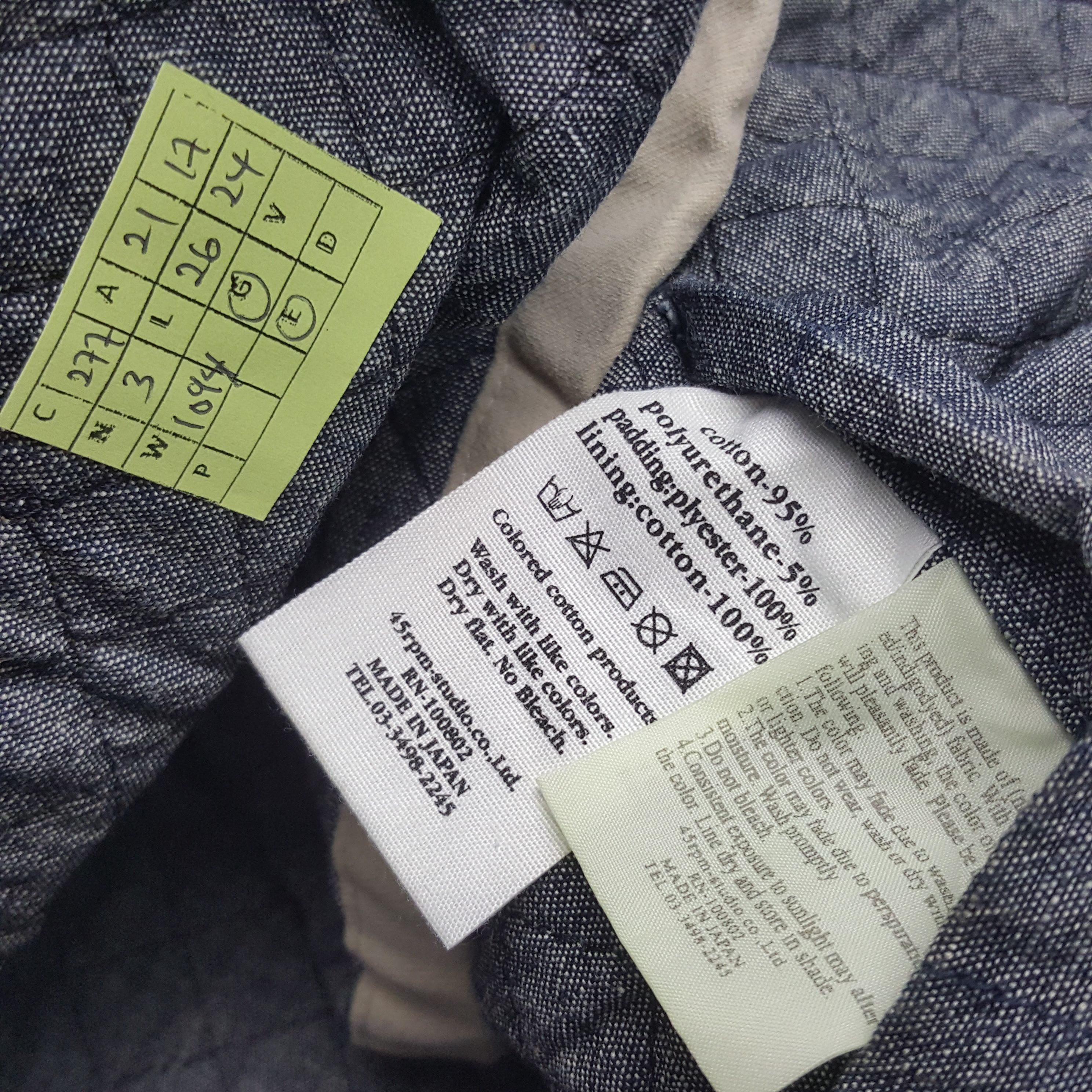 45rpm × Japanese Brand × Vintage Vintage 45rpm Japanese Brand Punk Style Custom Jacket Size US M / EU 48-50 / 2 - 7 Thumbnail