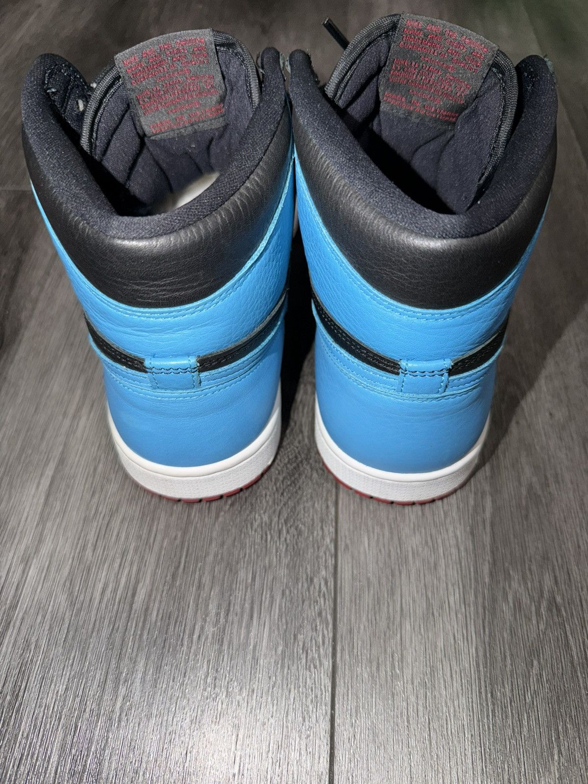 Nike jordan 1 “Nc To Chi” Size US 10.5 / IT 40.5 - 2 Thumbnail