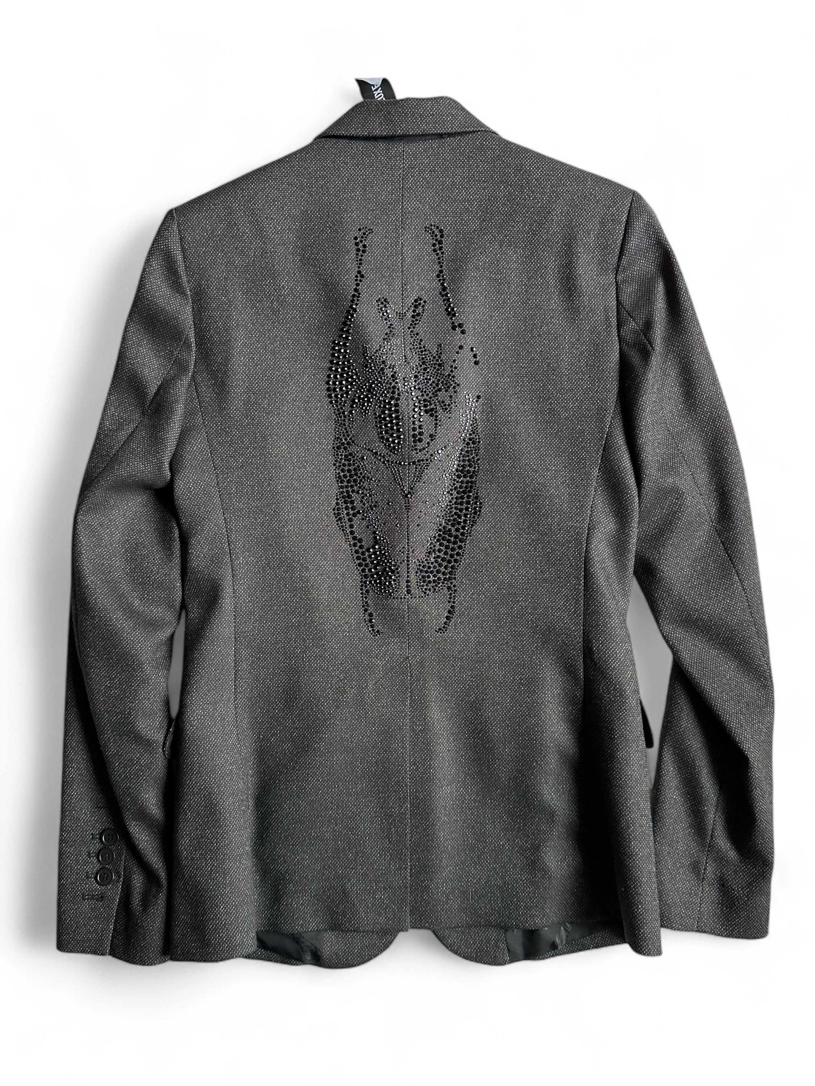 Zadig & Voltaire Zadig & Voltaire Deluxe Crystal Scarab Beetle Blazer Jacket Size M / US 6-8 / IT 42-44 - 3 Thumbnail