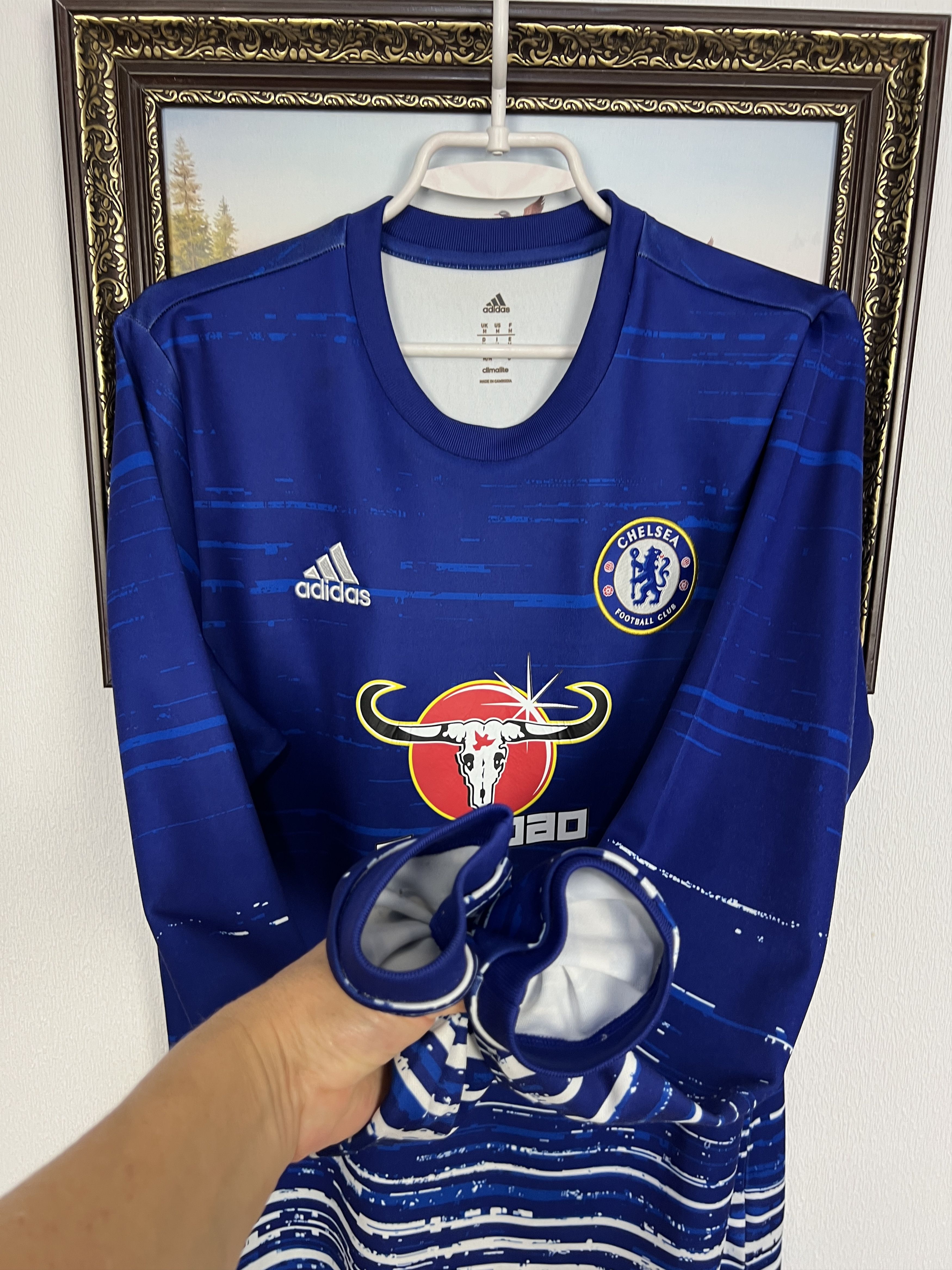 Nike Chelsea Nike Football Train Sweatshirt Mens Top Blue Size US M / EU 48-50 / 2 - 10 Thumbnail