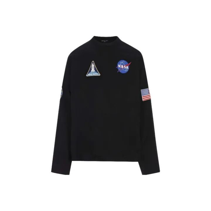 Balenciaga Balenciaga NASA Graphic Long Sleeve T-Shirt Size US S / EU 44-46 / 1 - 1 Thumbnail