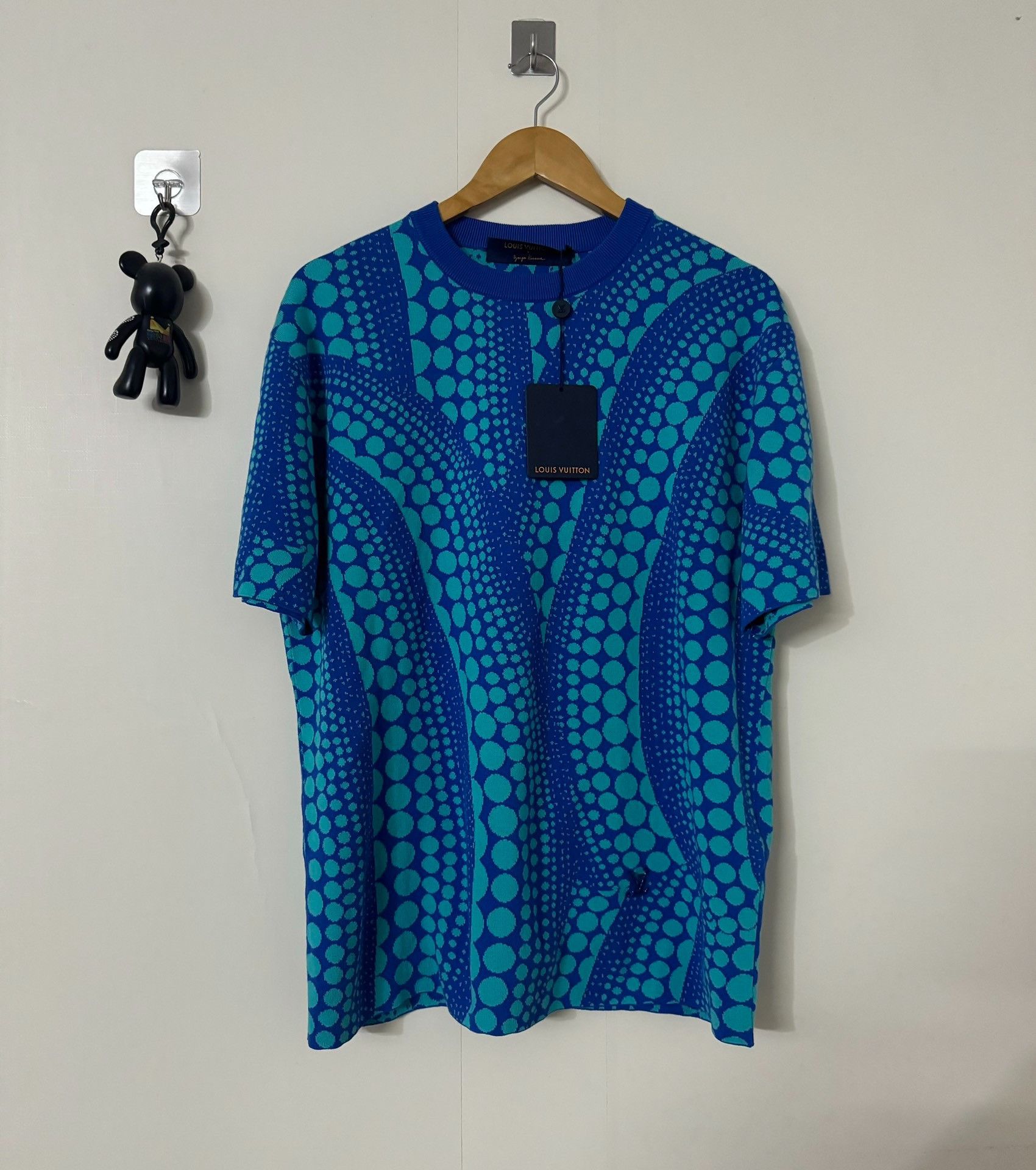 Louis Vuitton Yayoi Kusama polka-dot knitted short sleeve N