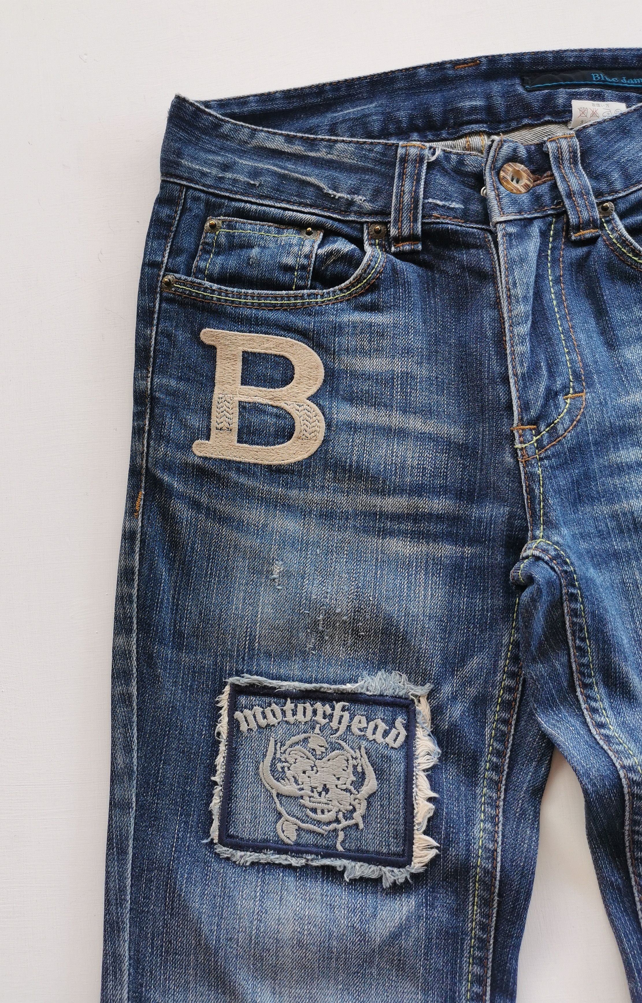 Flare Patches Motorhead Jeans