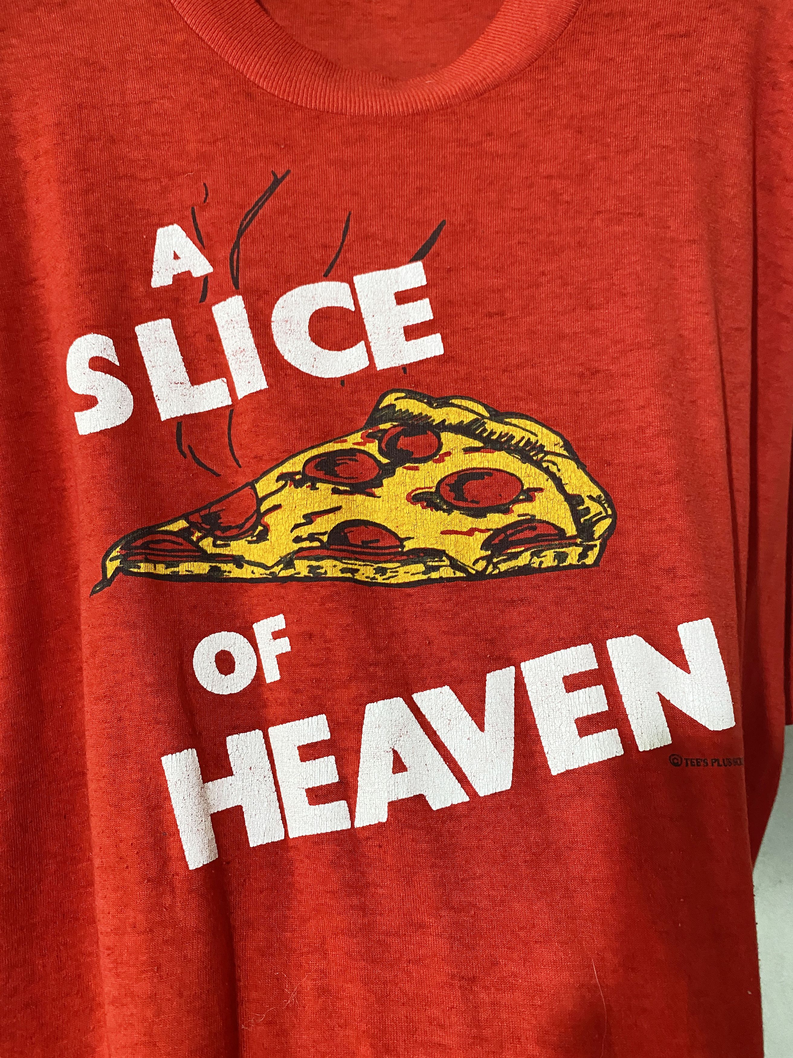 Vintage Vintage 90s A Slice of Heaven Shirt Size US XL / EU 56 / 4 - 2 Thumbnail