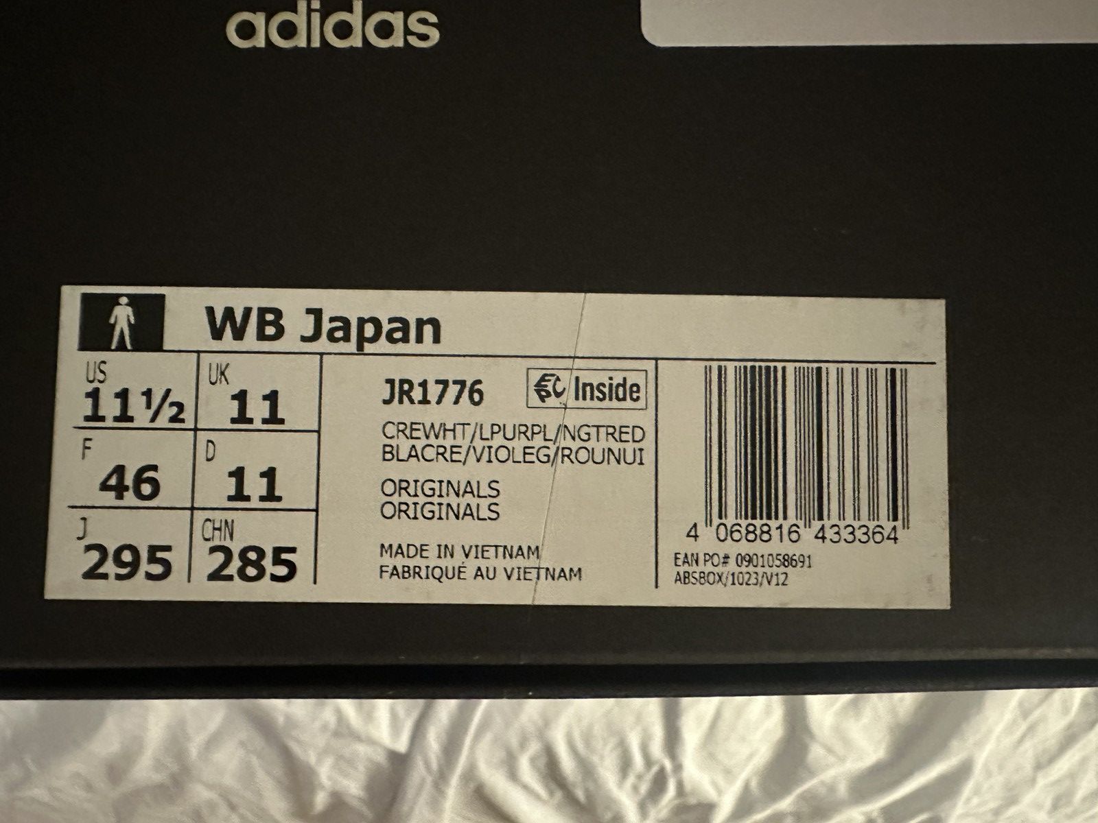 Wales Bonner Adidas × Wales Bonner Purple Japan Trainers Size US 11.5 / EU 44-45 - 7 Thumbnail