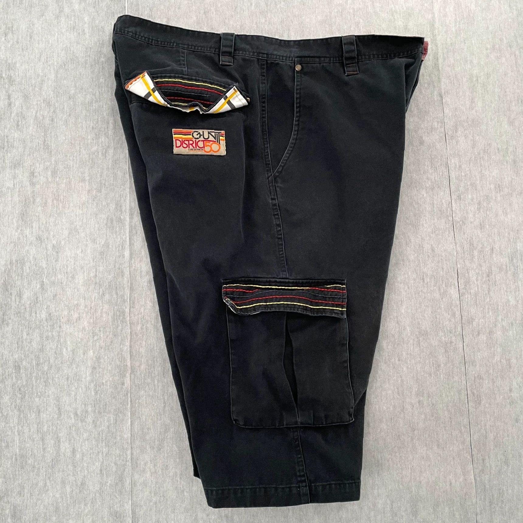 Vintage VINTAGE G-Unit Cargo Shorts Adult 38 Black Streetwear Hip Hop Mens Cotton Size US 38 / EU 54 - 3 Thumbnail